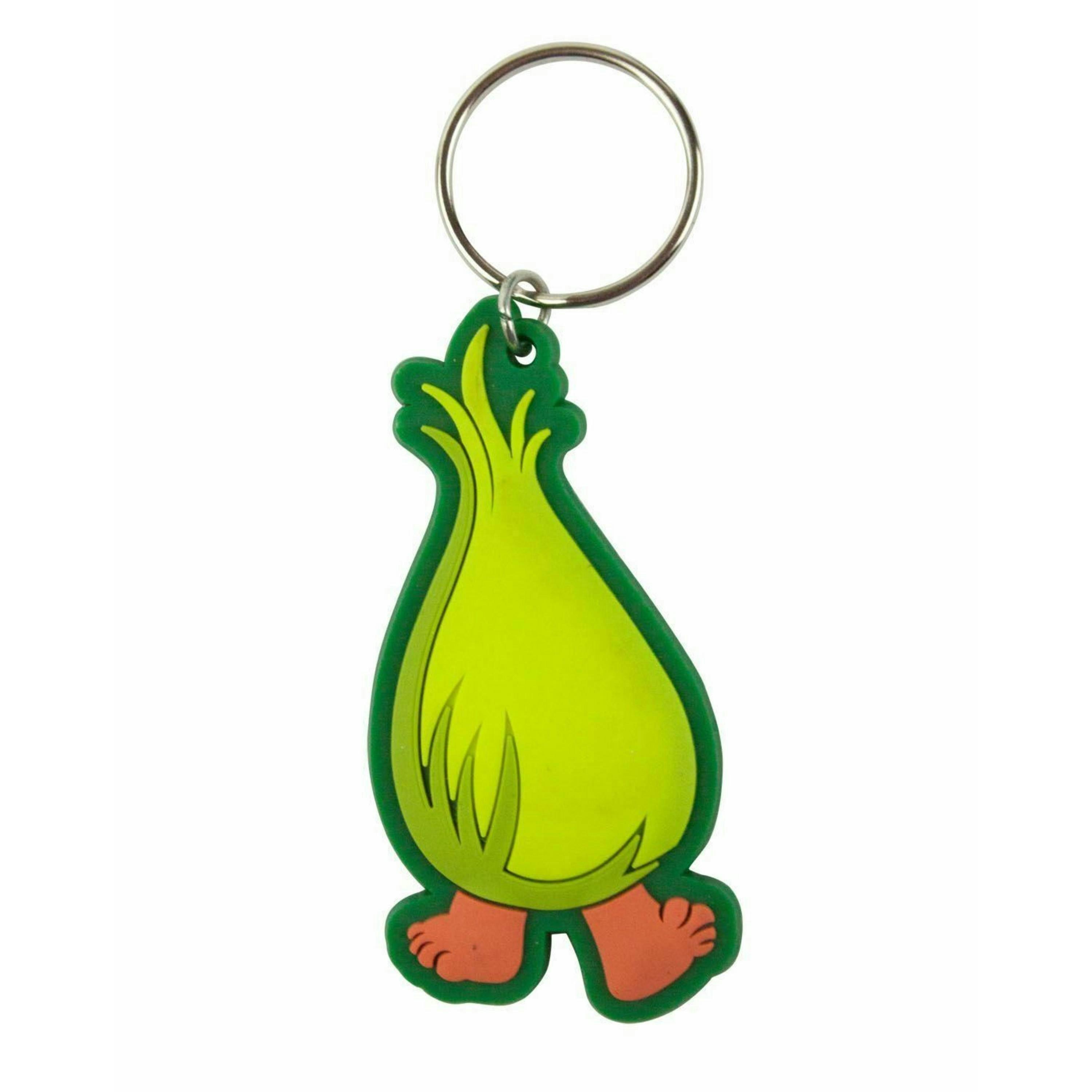 Disney Unisex Green Trolls Fuzzbert Keyring (One Size) by Vanilla Underground , view 1 of 2