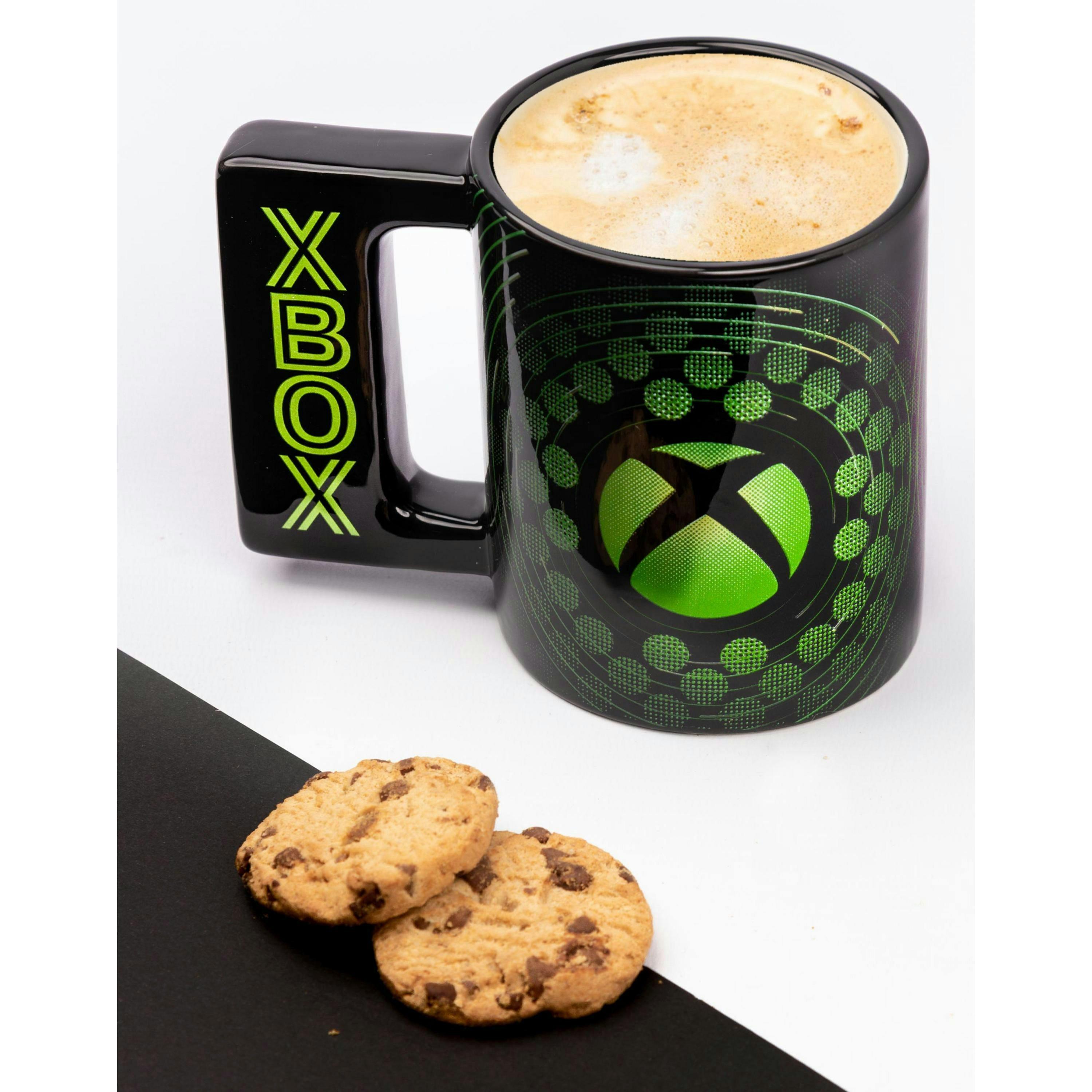 Xbox Mens Black Logo Standard Mug (One Size) [dis] by Vanilla Underground , view 2 of 5