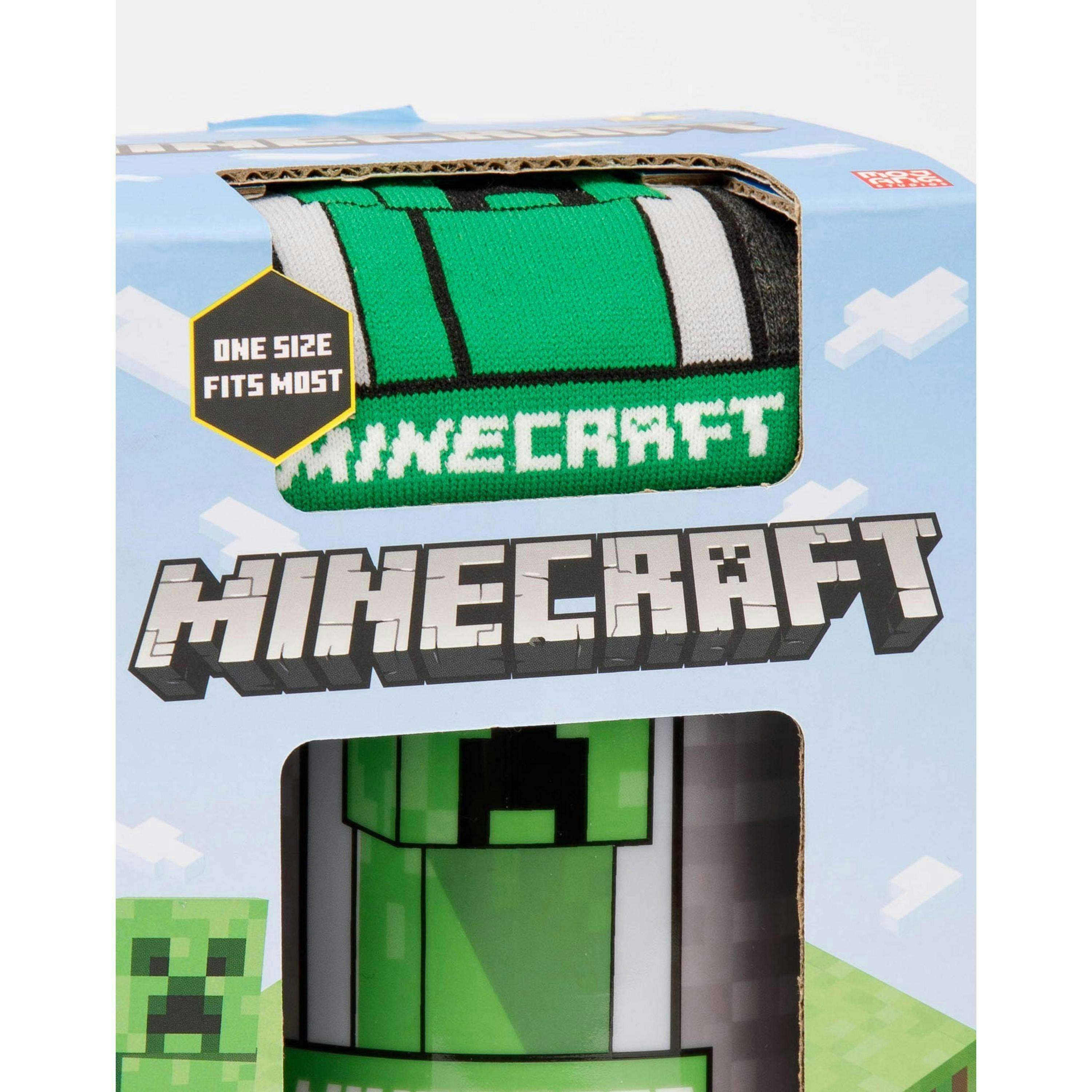 Minecraft Boys Green Creeper Graphic - Boxed Set Mug and Sock Gift Set (One Size) by Vanilla Underground , view 4 of 6