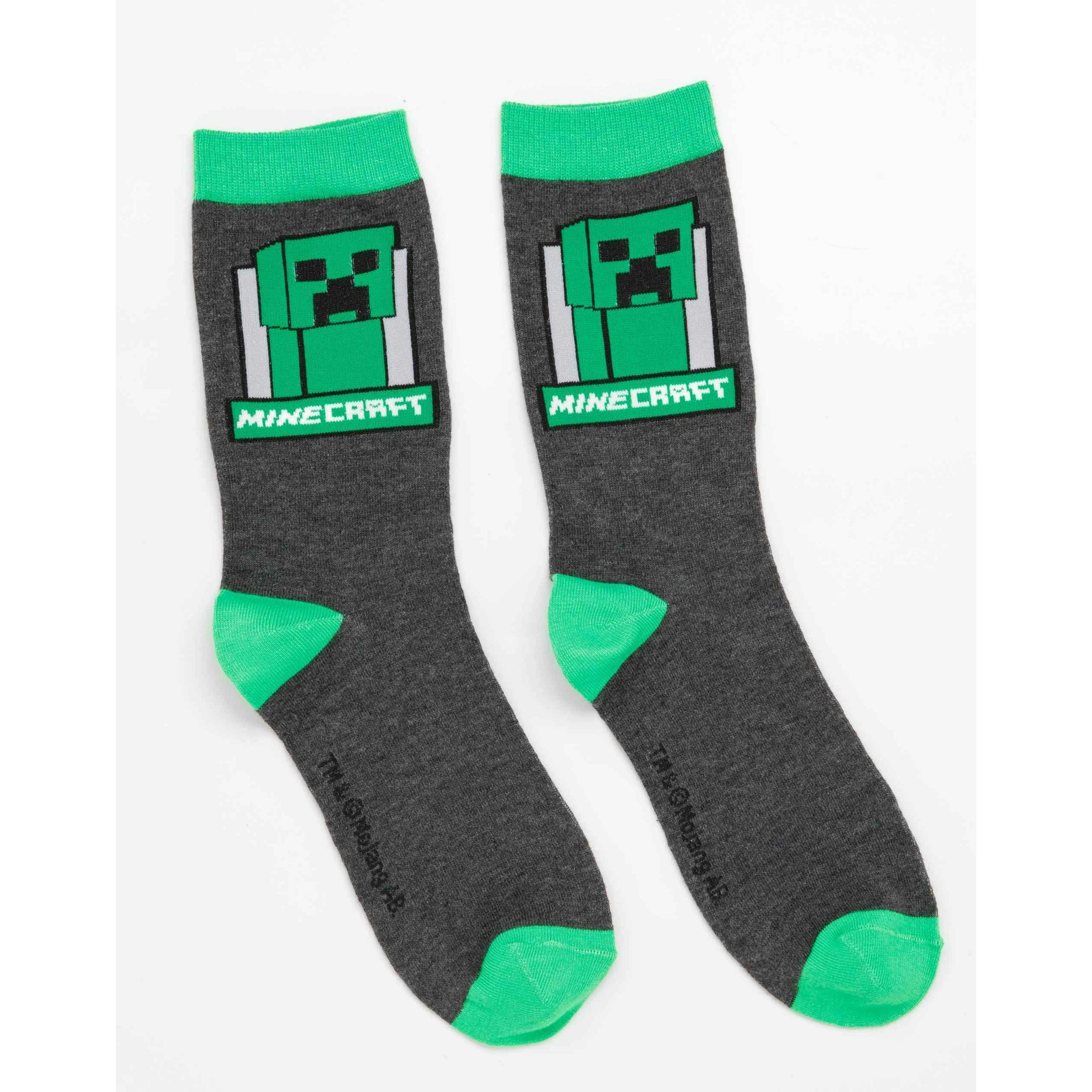 Minecraft Boys Green Creeper Graphic - Boxed Set Mug and Sock Gift Set (One Size) by Vanilla Underground , view 5 of 6