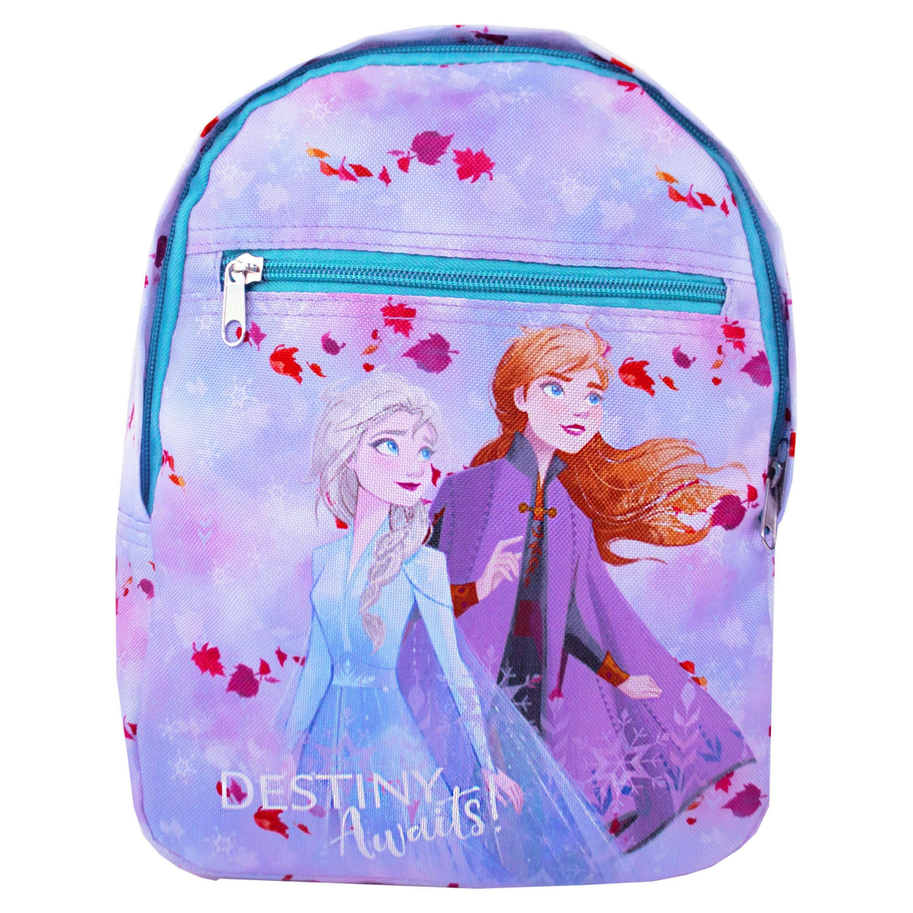 Disney Unisex Kids Purple Anna, Elsa Backpack (One Size) by Vanilla Underground , view 1 of 3