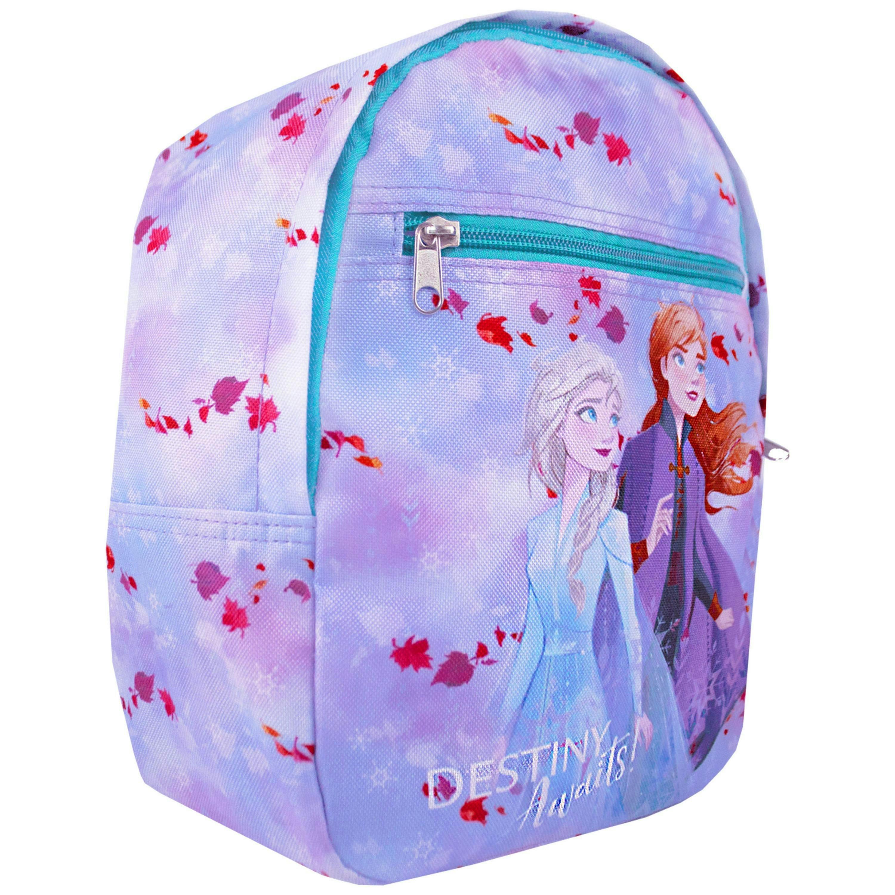 Disney Unisex Kids Purple Anna, Elsa Backpack (One Size) by Vanilla Underground , view 2 of 3