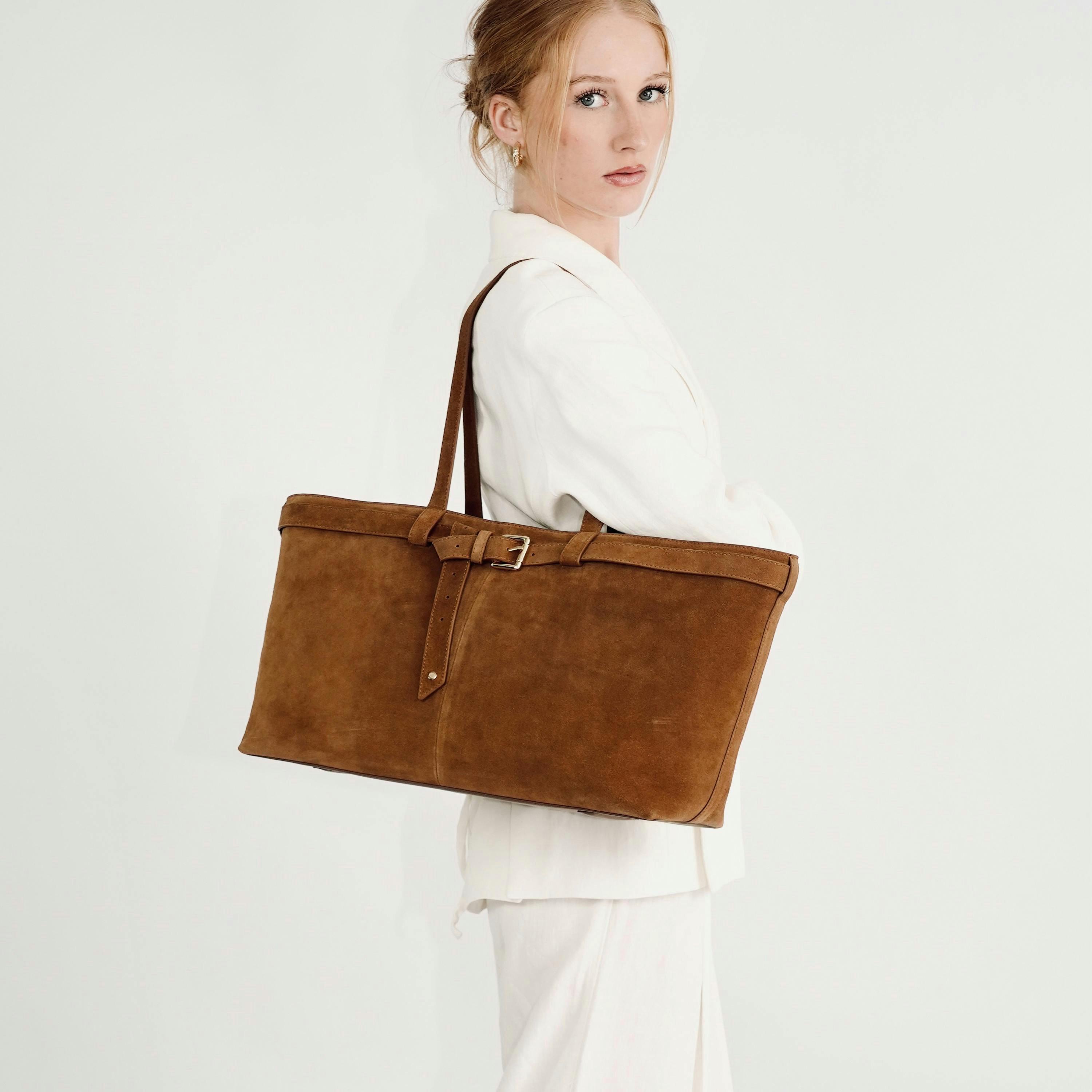 The Esme Suede Bag , view 4 of 6