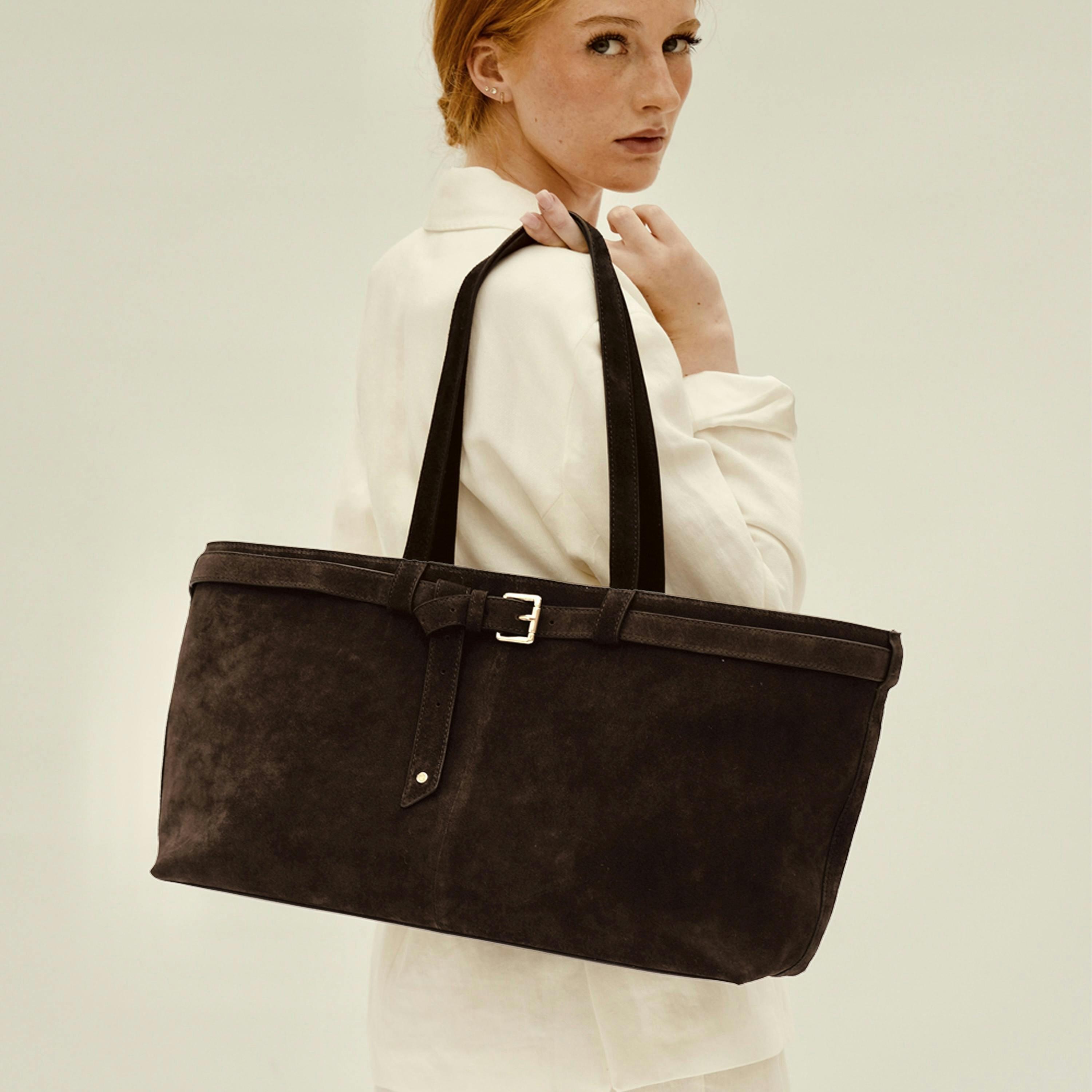 The Esme Suede Bag , view 2 of 6