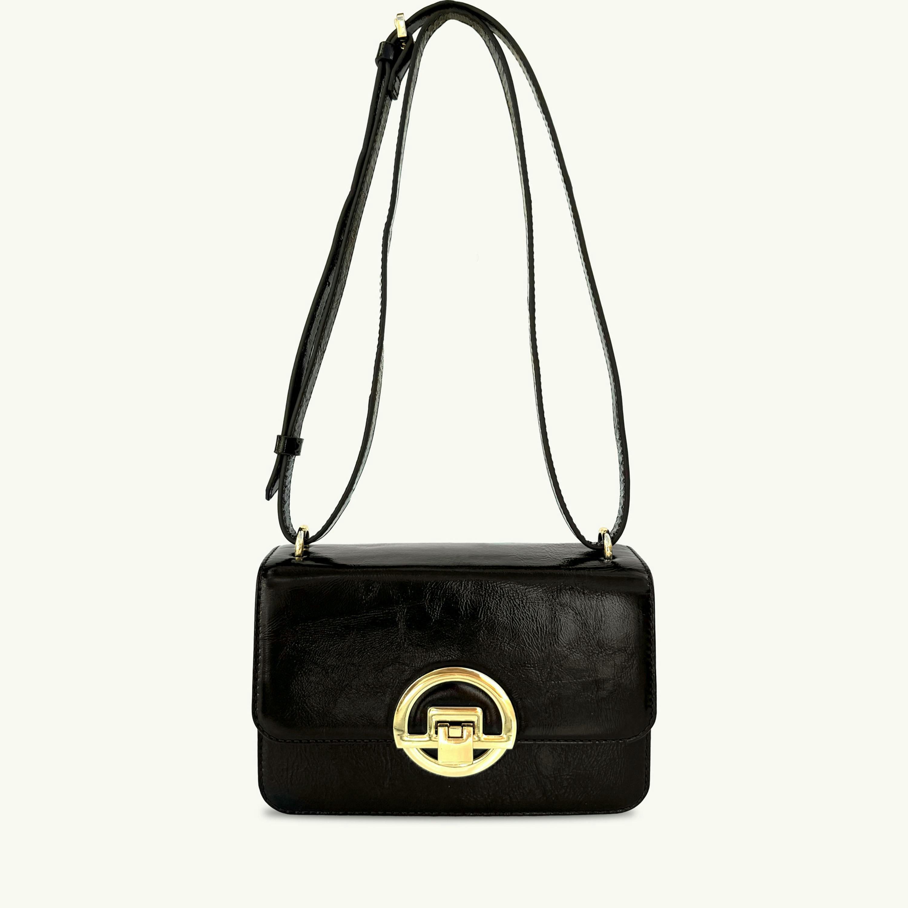 The Tilly Crinkle Patent Leather Bag , view 3 of 6