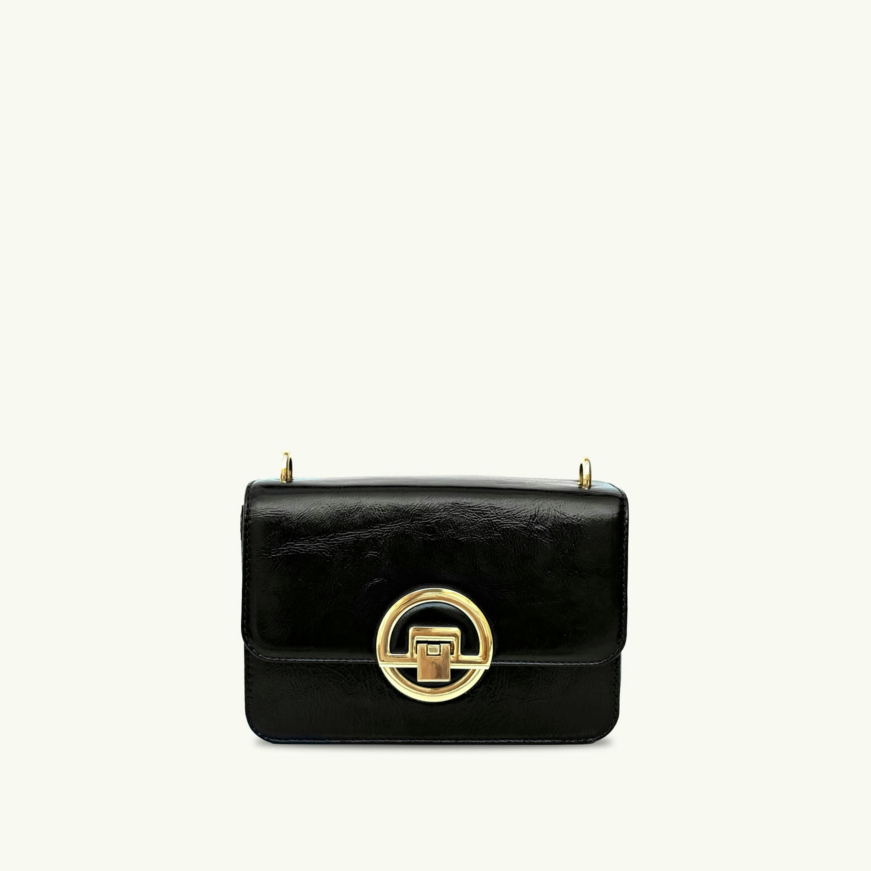 The Tilly Crinkle Patent Leather Bag , view 1 of 6