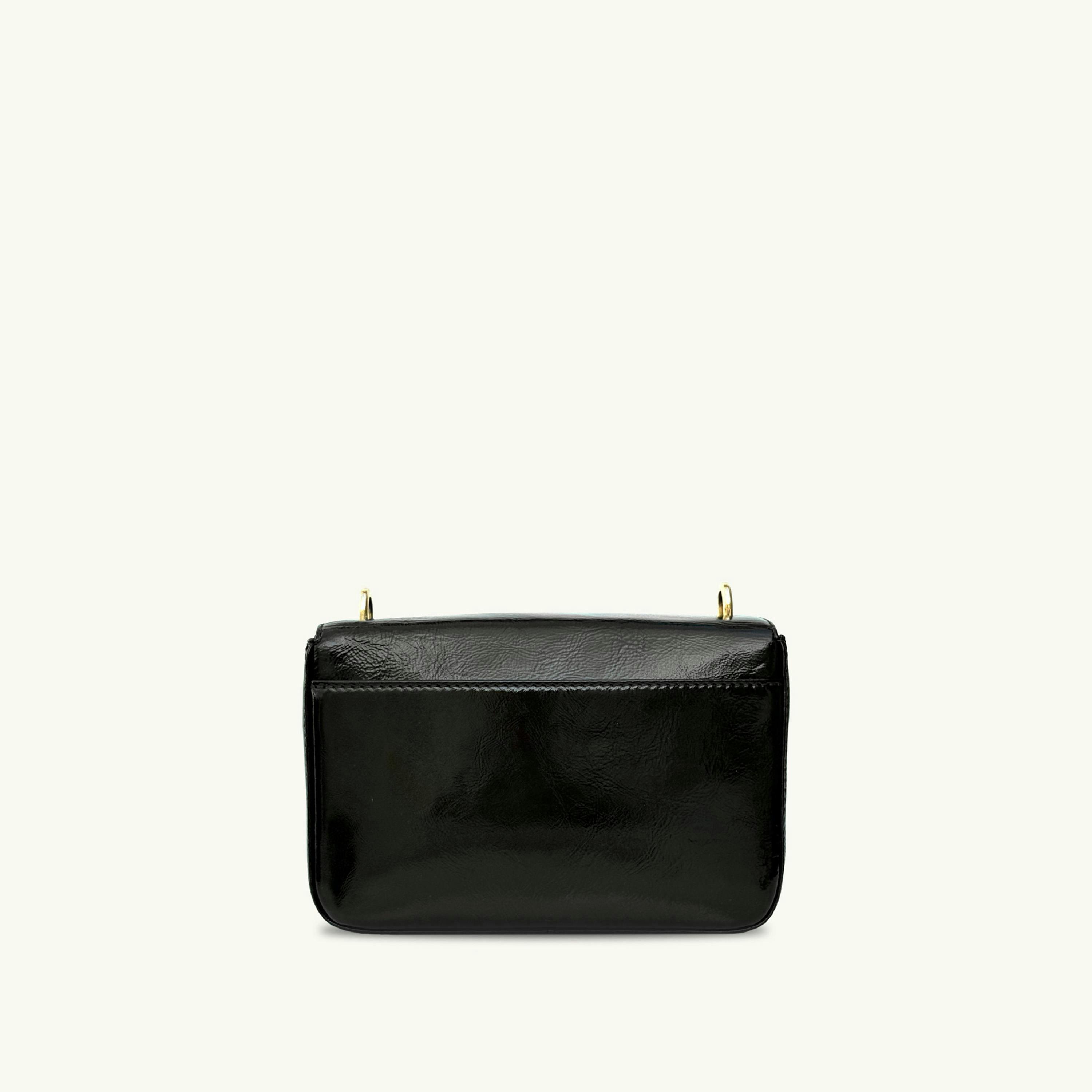 The Tilly Crinkle Patent Leather Bag , view 4 of 6