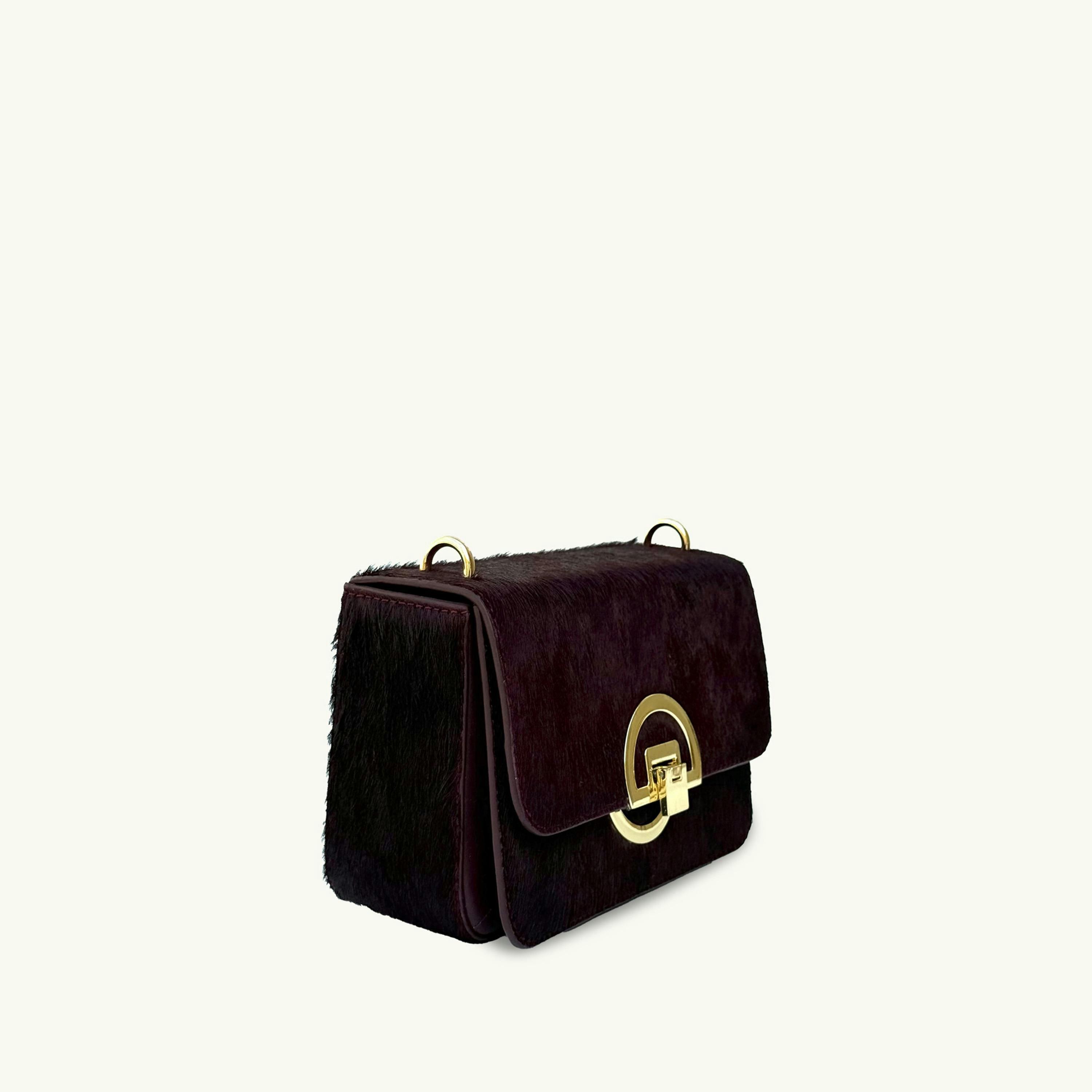 The Tilly Hair-On Leather Bag , view 5 of 6