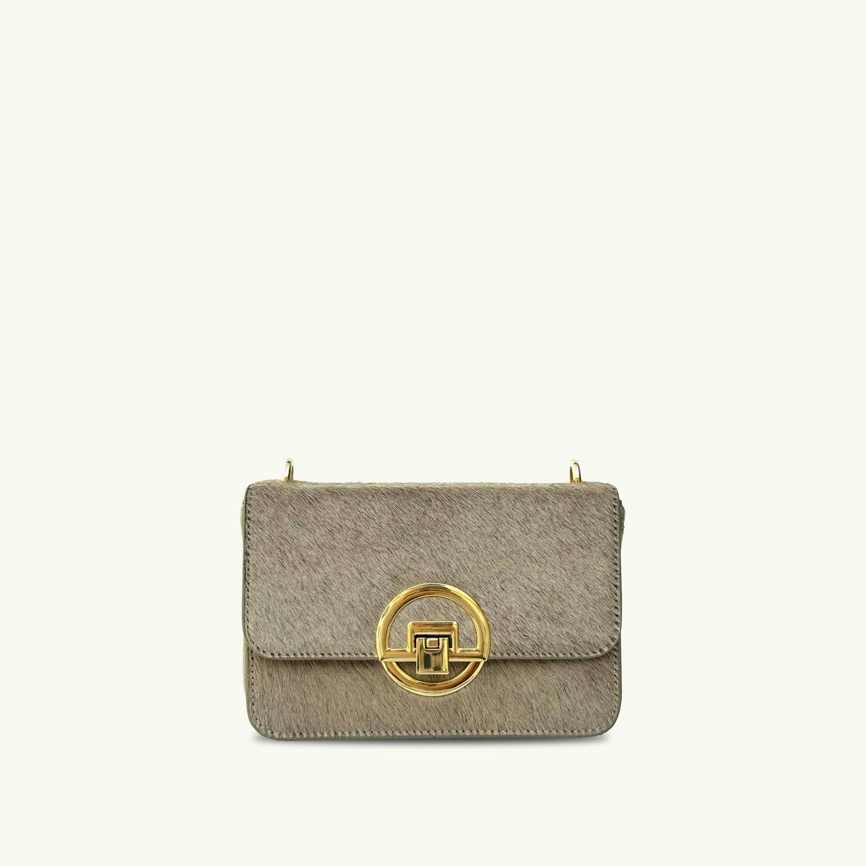 The Tilly Hair-On Leather Bag , view 1 of 6