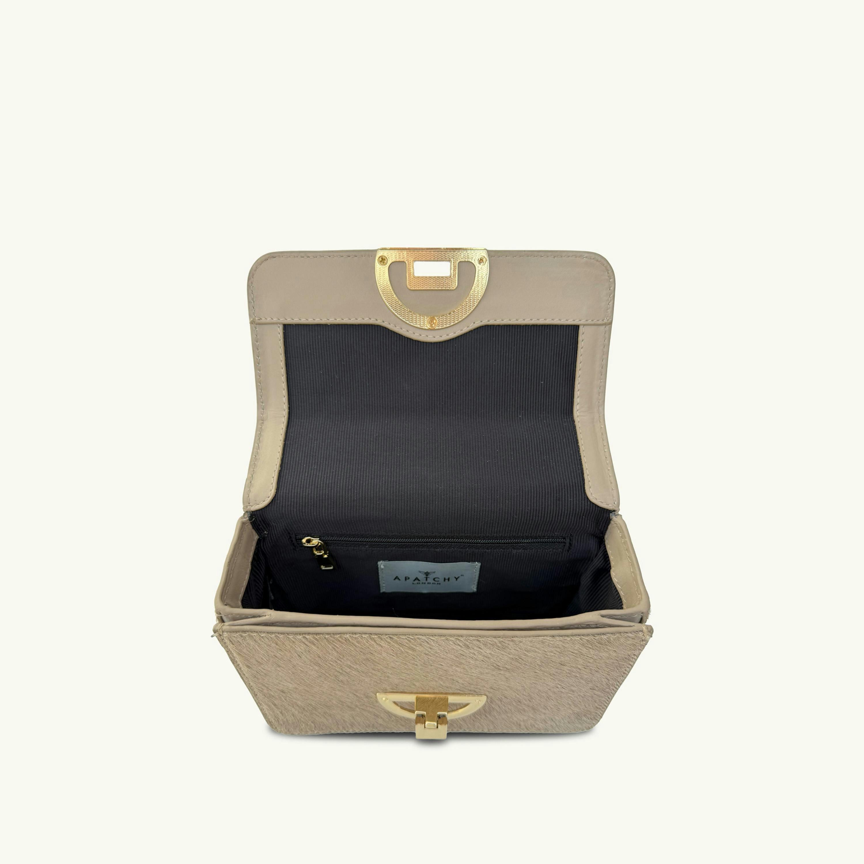 The Tilly Hair-On Leather Bag , view 6 of 6