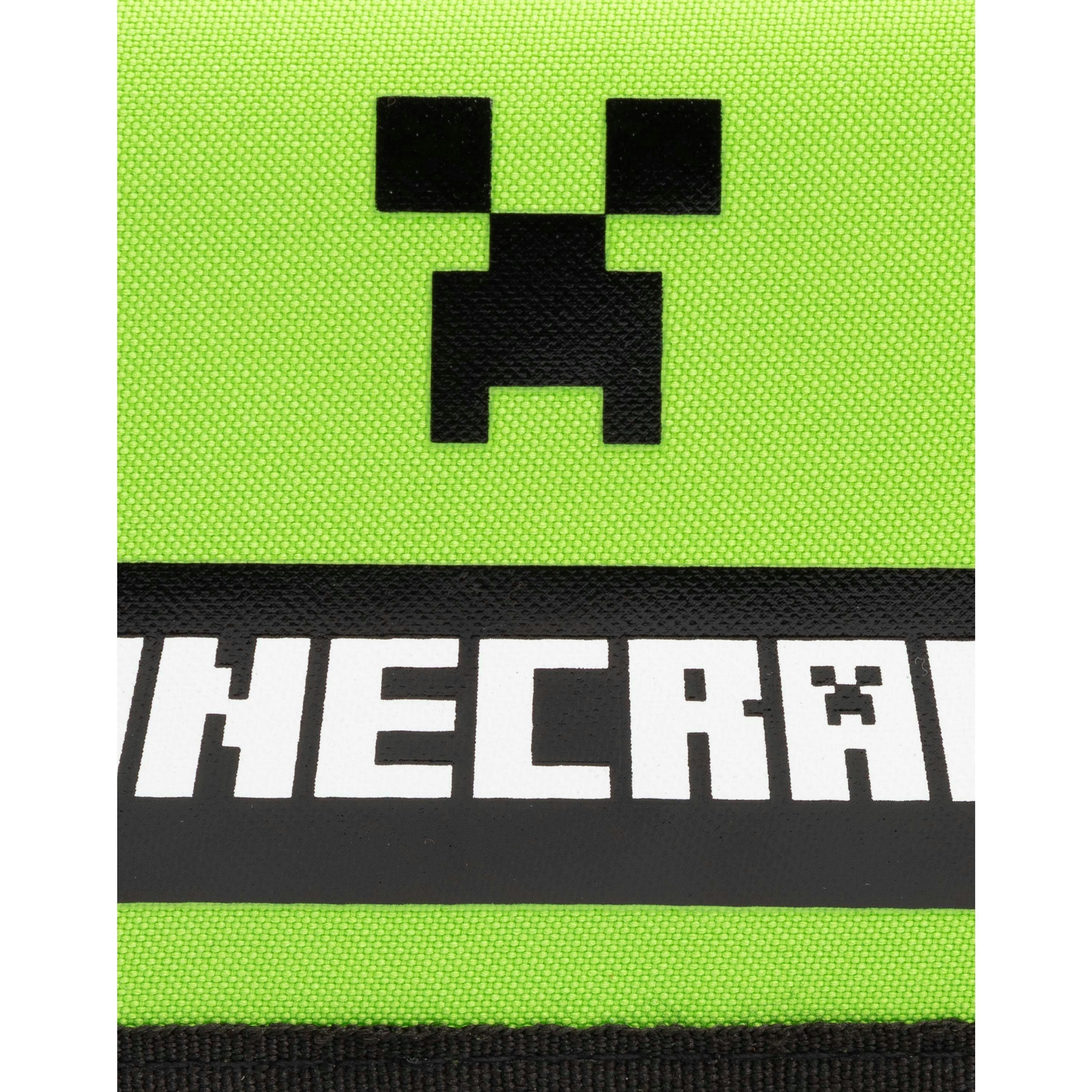 Minecraft Boys Green Creeper Velcro Wallet (One Size) by Vanilla Underground , view 5 of 6