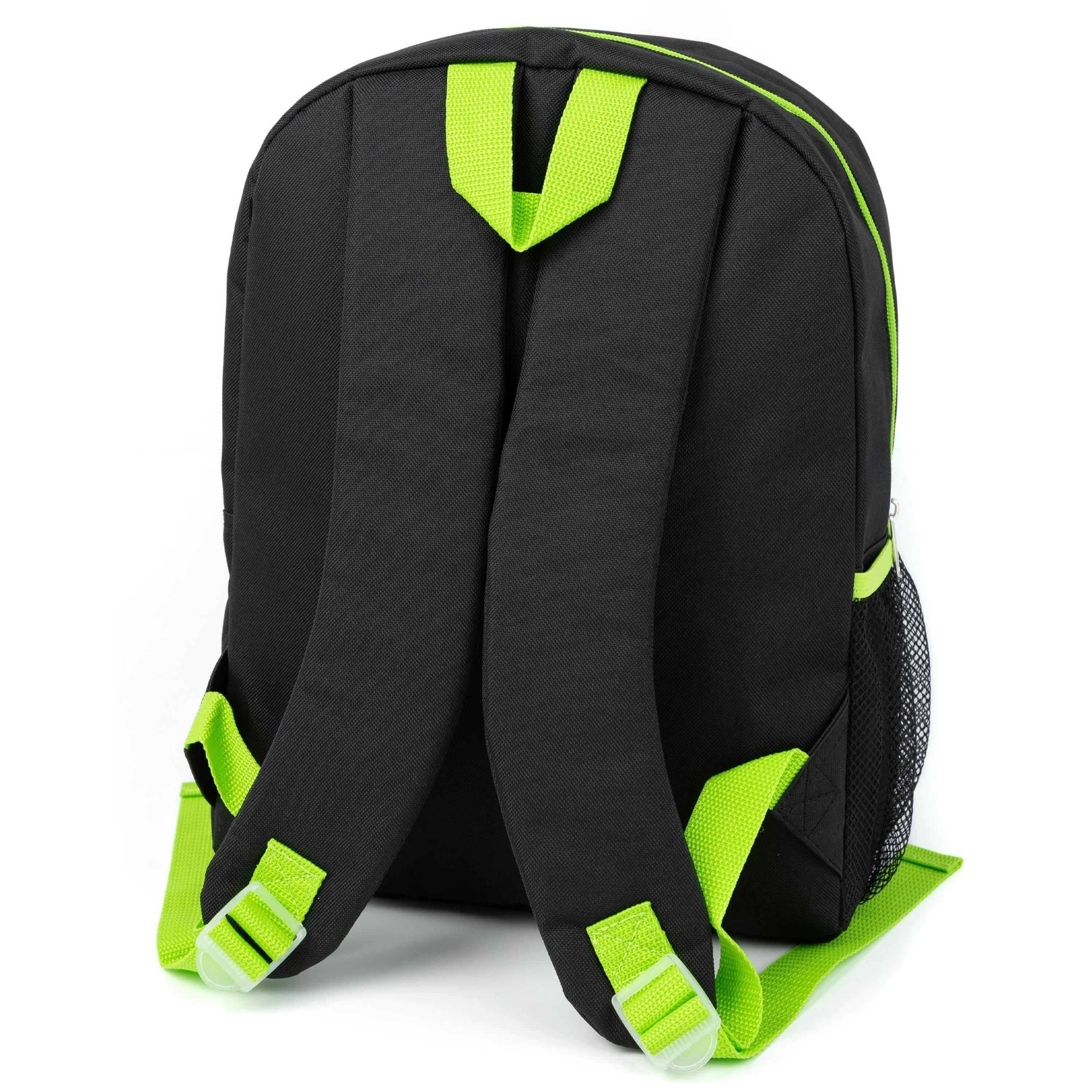 Teenage Mutant Ninja Turtles Unisex Kids Green Pizza 4 Piece Backpack Set (One Size) by Vanilla Underground , view 4 of 6