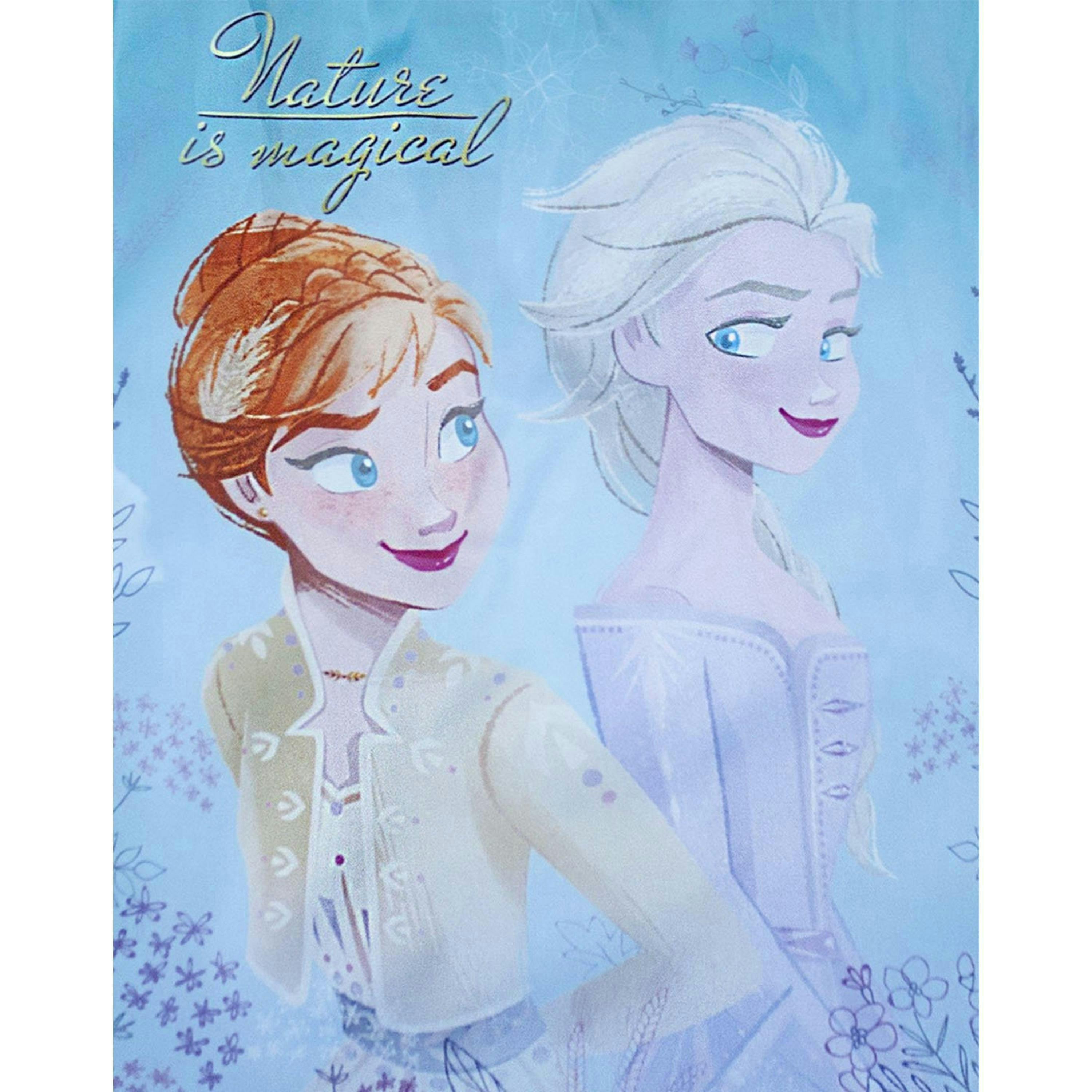 Disney Unisex Kids Blue Anna, Elsa Drawstring Bag (One Size) by Vanilla Underground , view 4 of 4