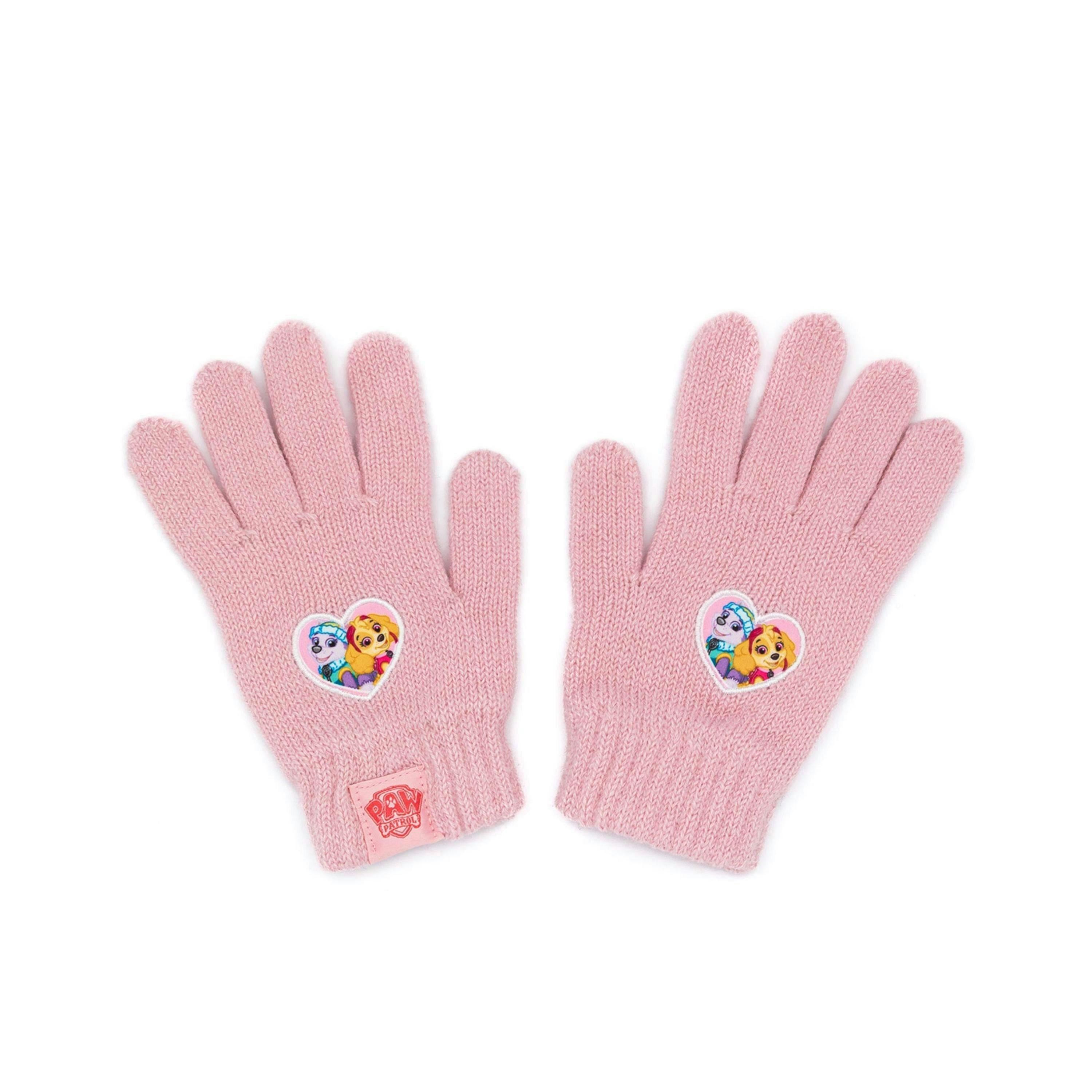 Paw Patrol Girls Pink Beanie and Scarf Set (One Size) by Vanilla Underground , view 6 of 6