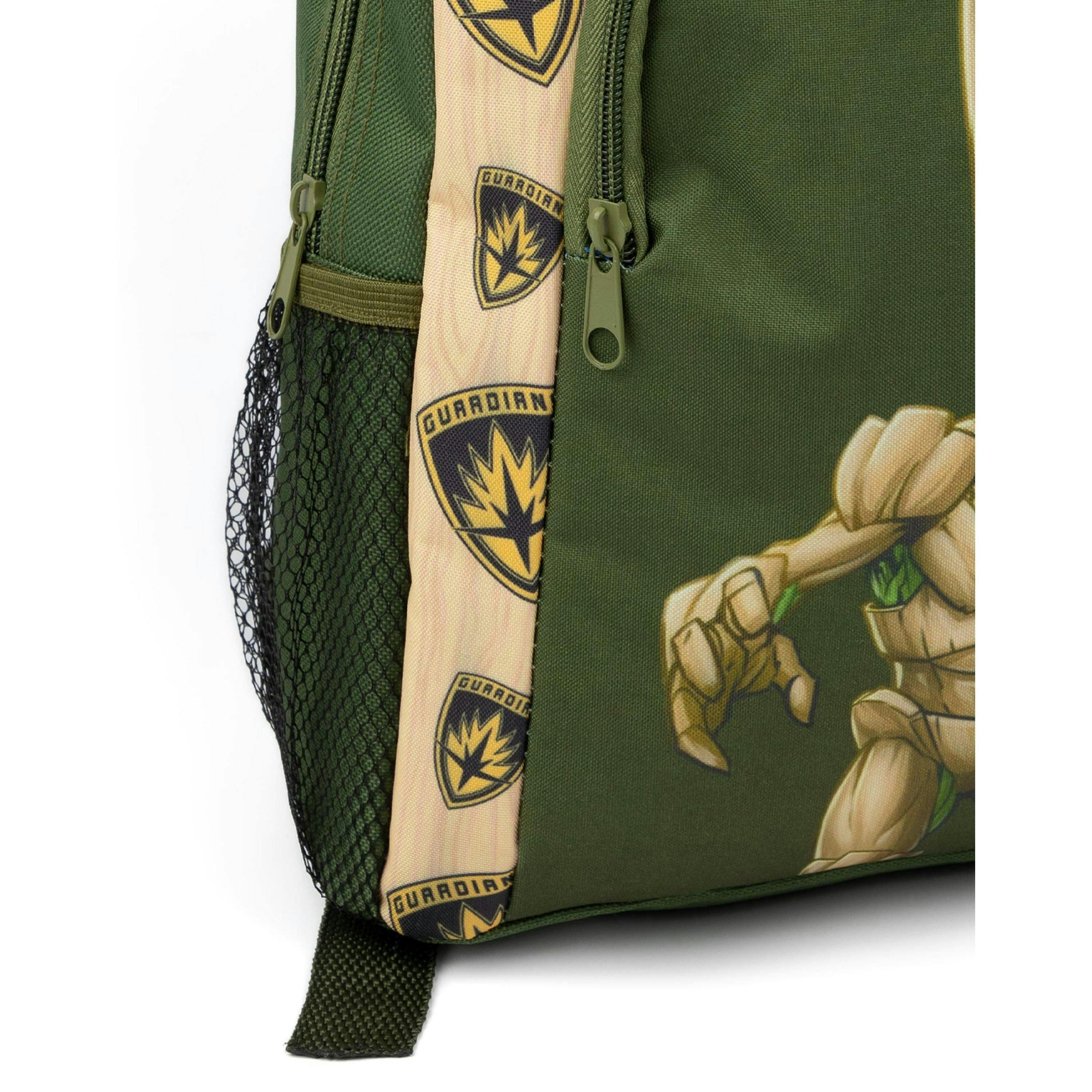 Marvel Unisex Kids Green Groot Guardian of The Galaxy Backpack (One Size) by Vanilla Underground , view 6 of 6