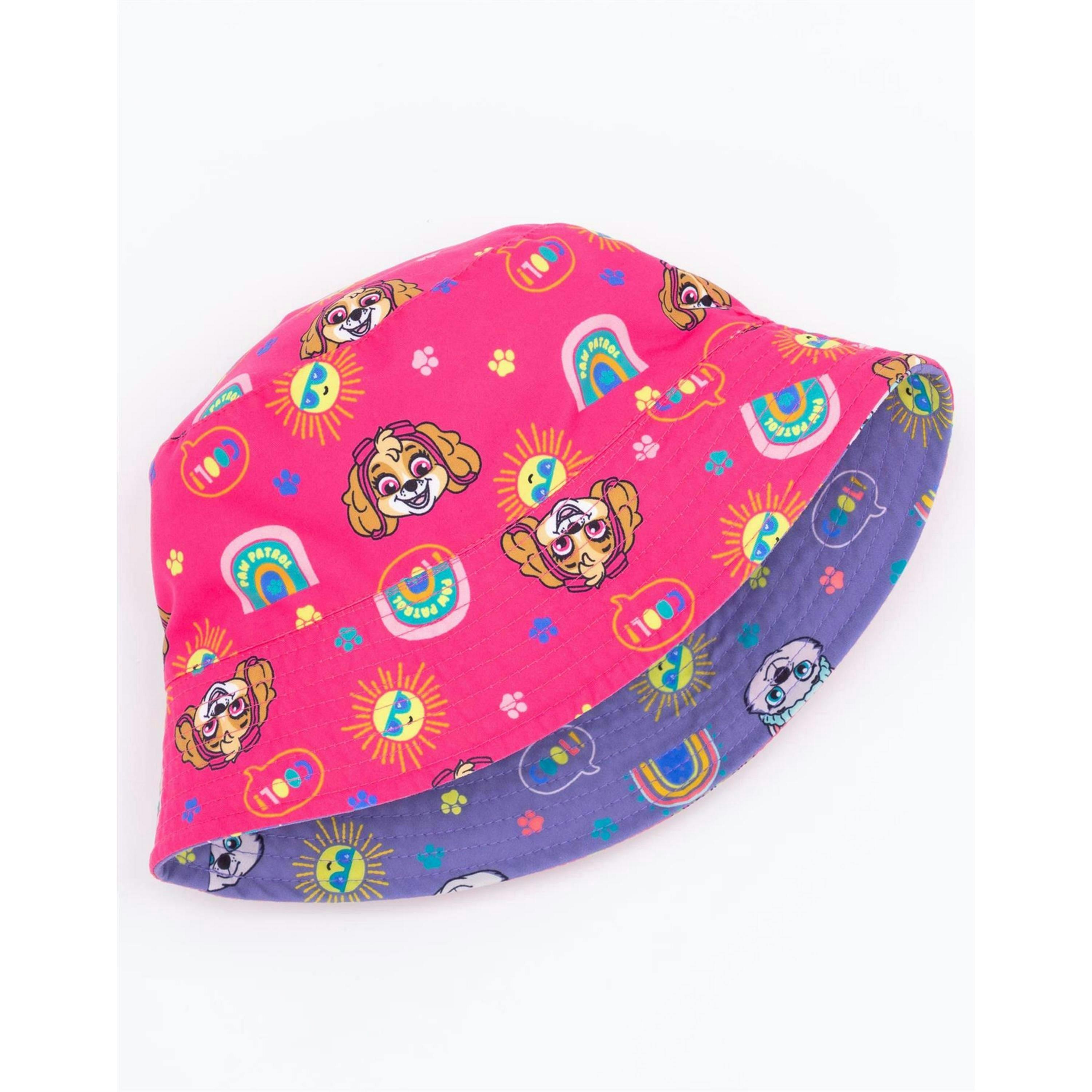 Paw Patrol Girls Multicoloured Bucket Hat (One Size) by Vanilla Underground , view 2 of 6