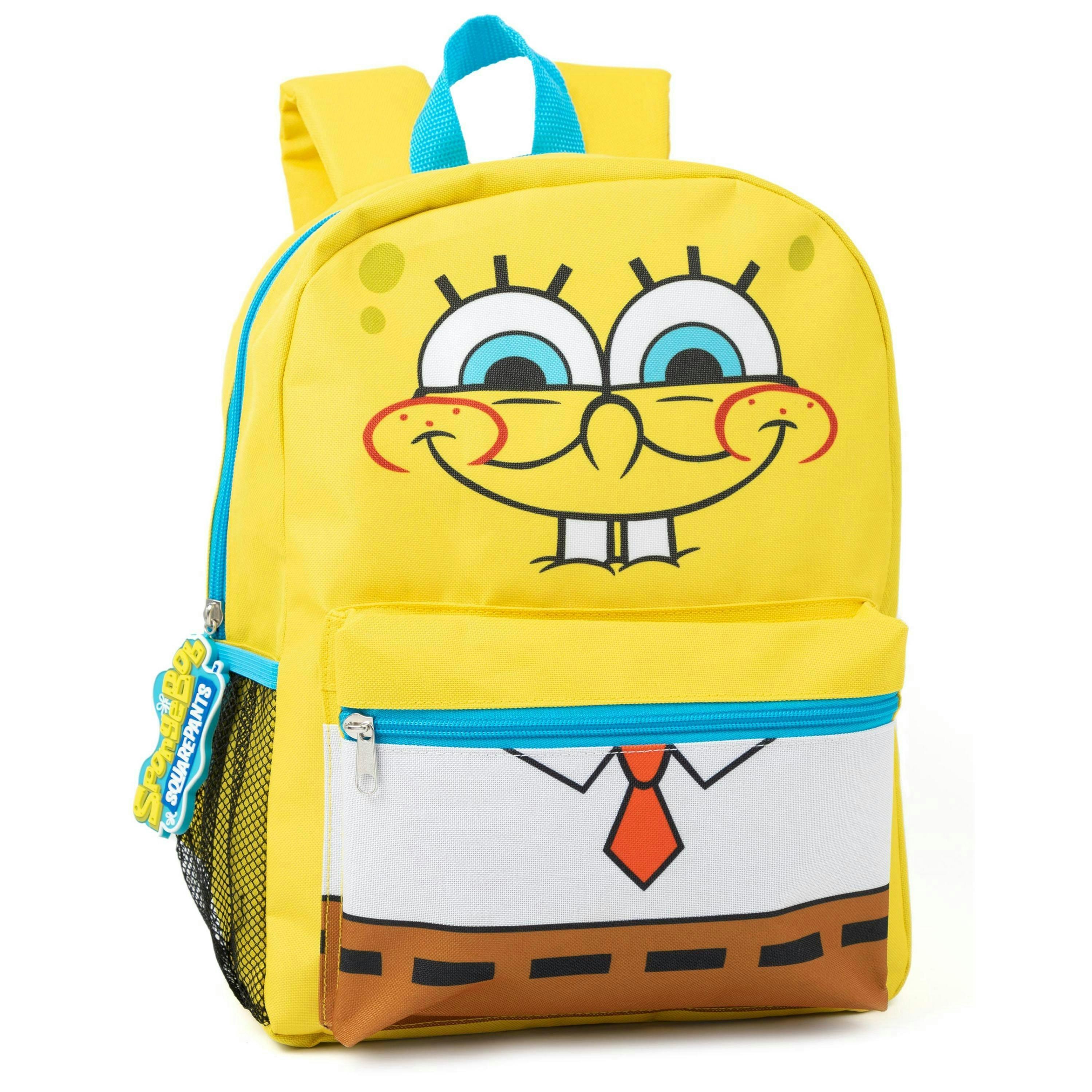 SpongeBob SquarePants Unisex Kids Multicoloured Character 4 Piece Backpack Set (One Size) by Vanilla Underground , view 2 of 6