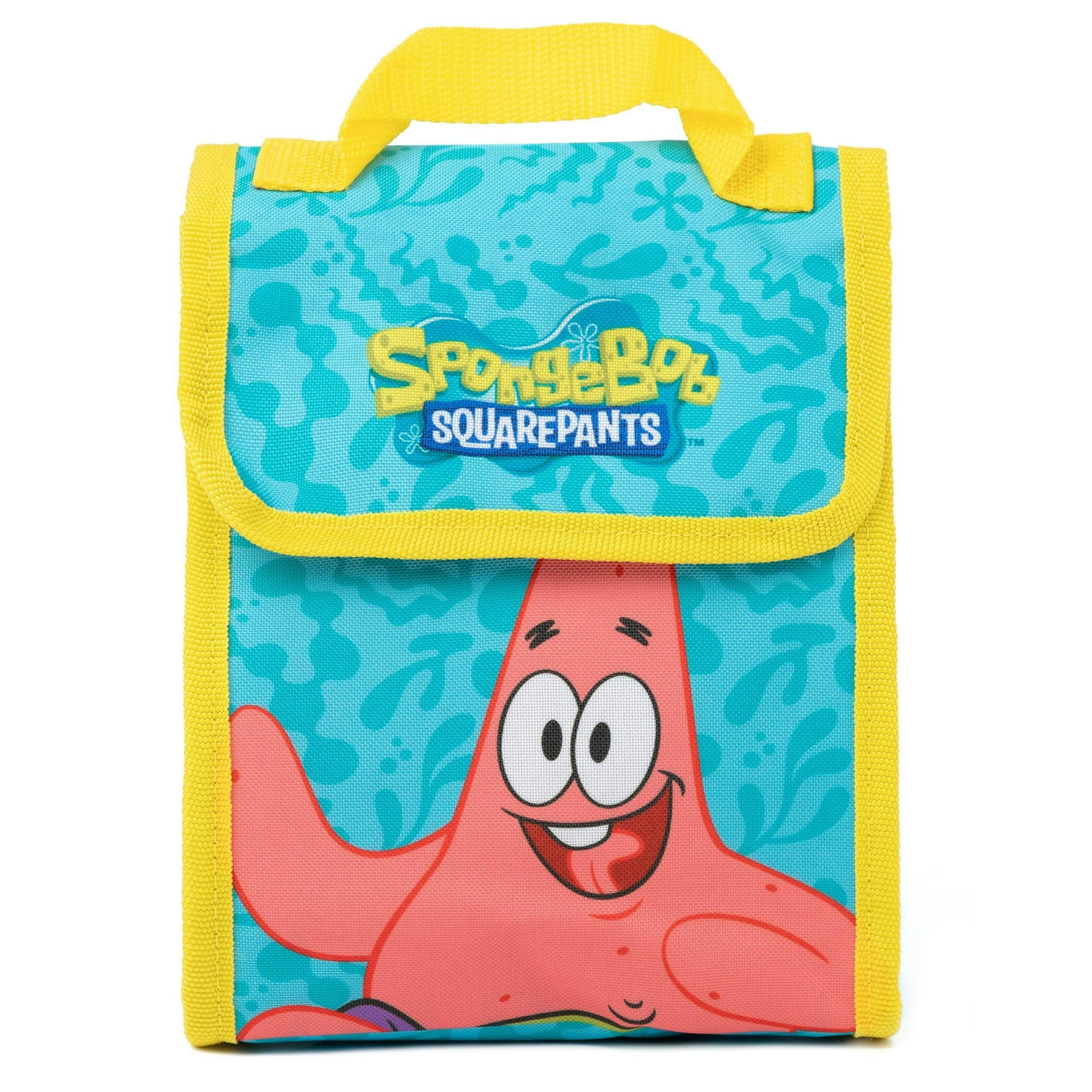 SpongeBob SquarePants Unisex Kids Multicoloured Character 4 Piece Backpack Set (One Size) by Vanilla Underground , view 3 of 6