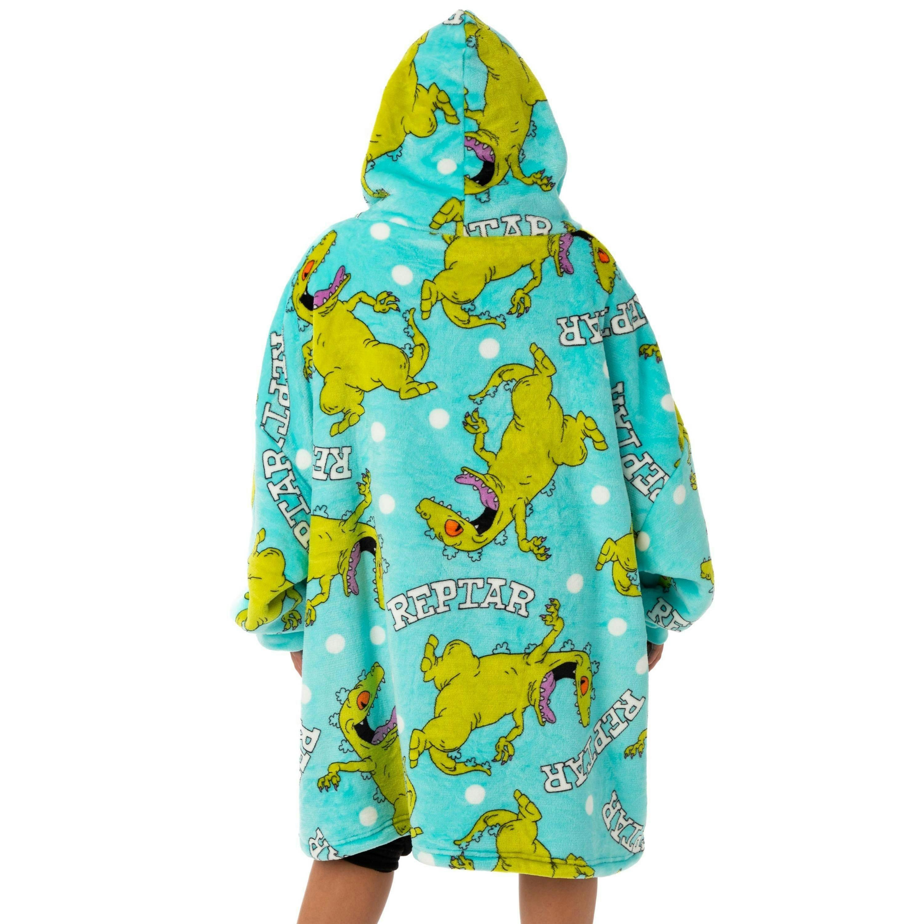 Rugrats Womens Blue Blanket Hoodie (One Size) by Vanilla Underground , view 2 of 5