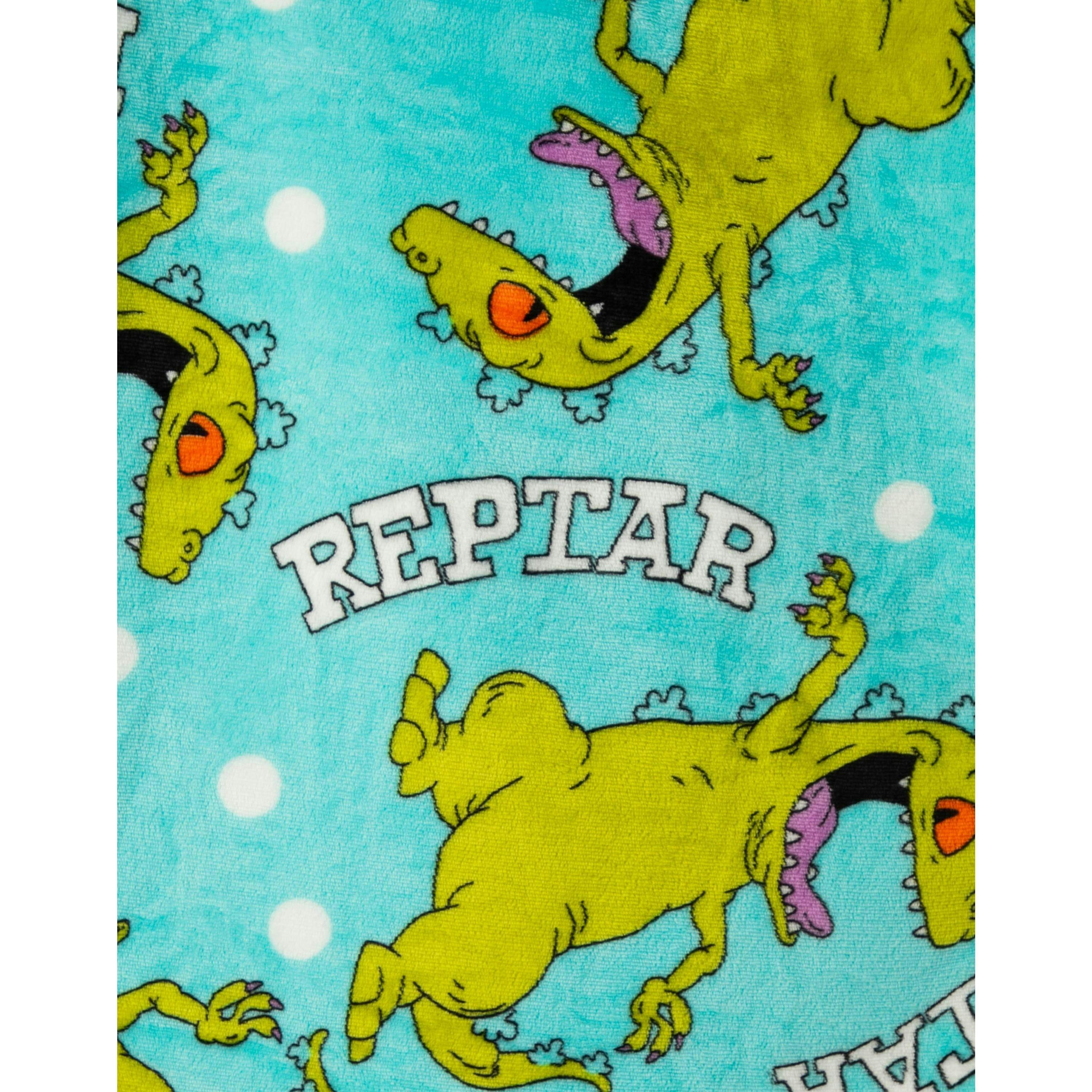 Rugrats Womens Blue Blanket Hoodie (One Size) by Vanilla Underground , view 3 of 5
