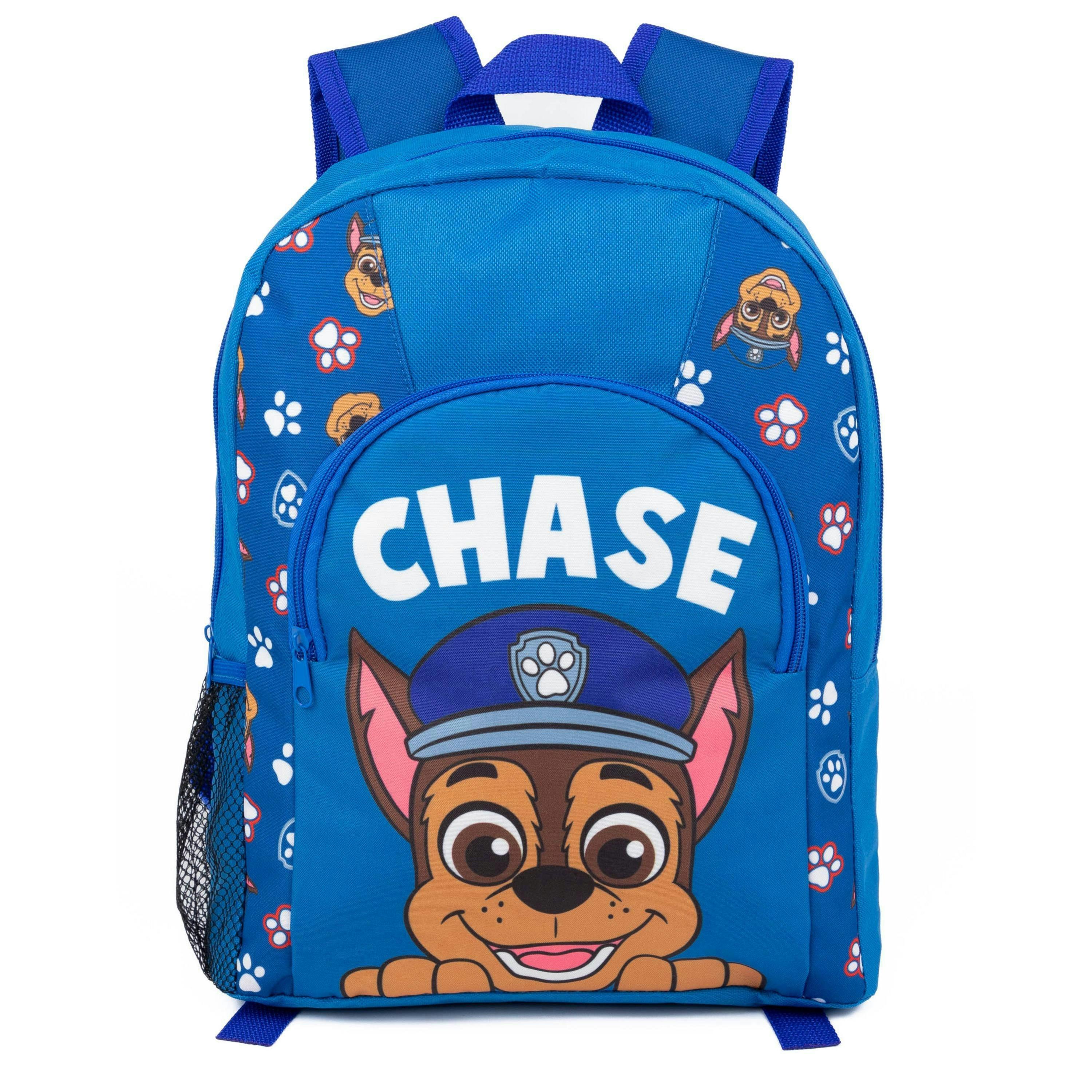 Paw Patrol Unisex Kids Blue Chase Backpack (One Size) by Vanilla Underground , view 1 of 6