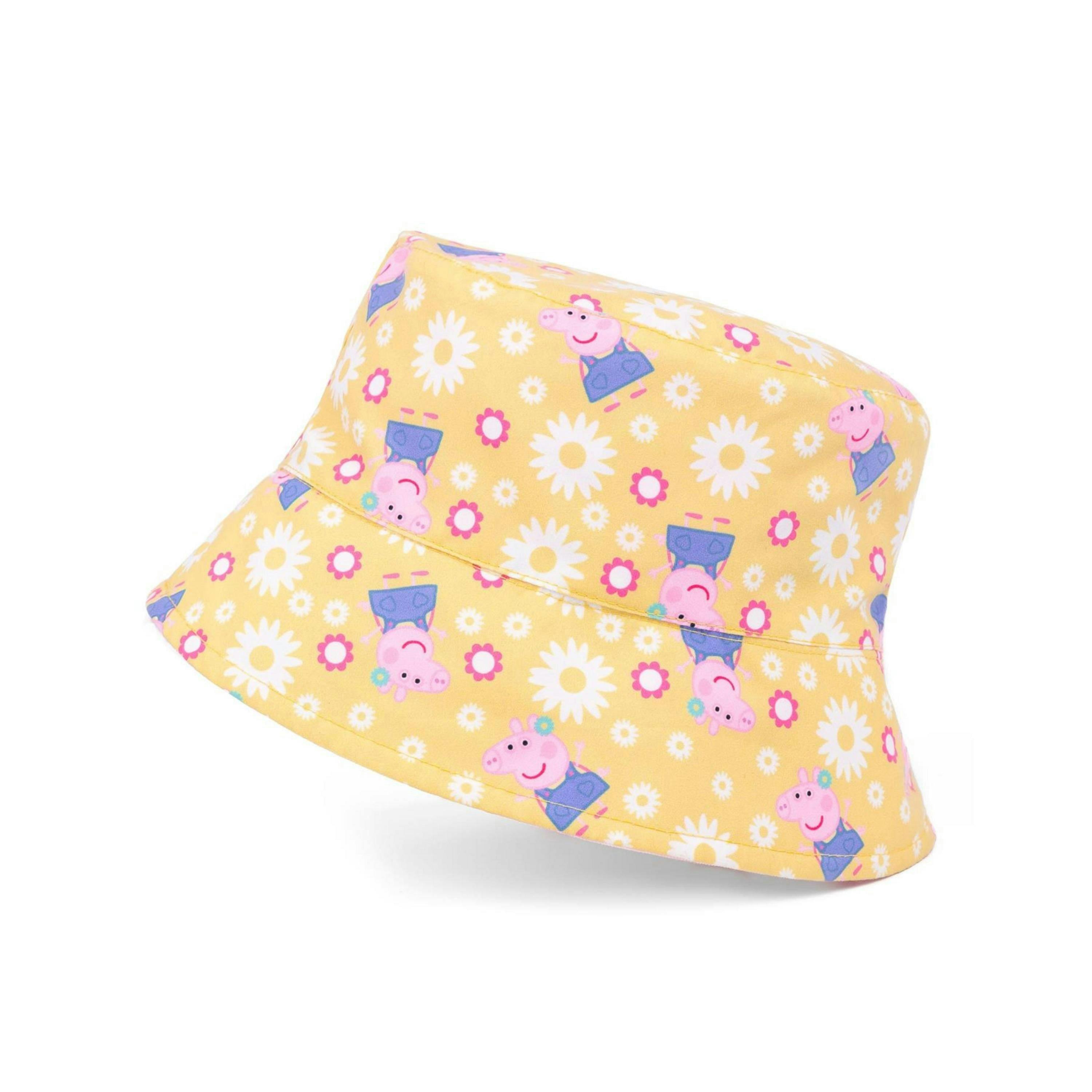 Peppa Pig Girls Multicoloured Bucket Hat (One Size) by Vanilla Underground , view 3 of 6