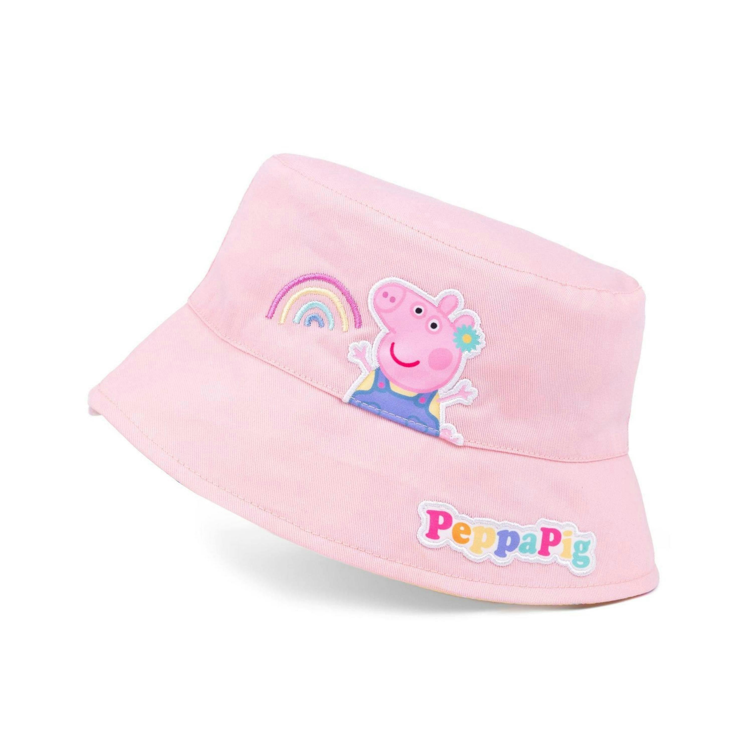 Peppa Pig Girls Multicoloured Bucket Hat (One Size) by Vanilla Underground , view 5 of 6
