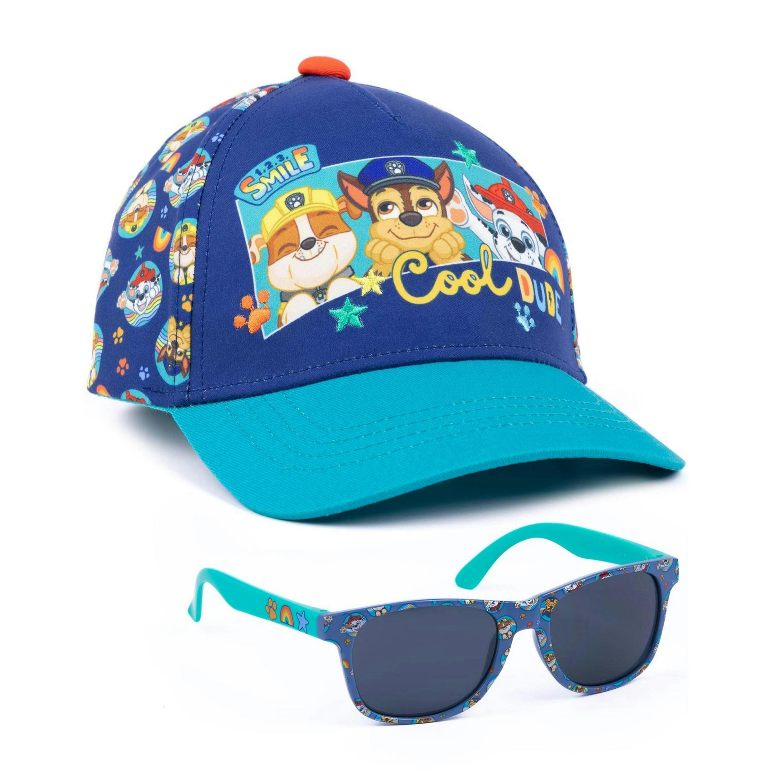 Paw Patrol Boys Blue Cap and Sunglasses Set (One Size) by Vanilla Underground , view 1 of 5