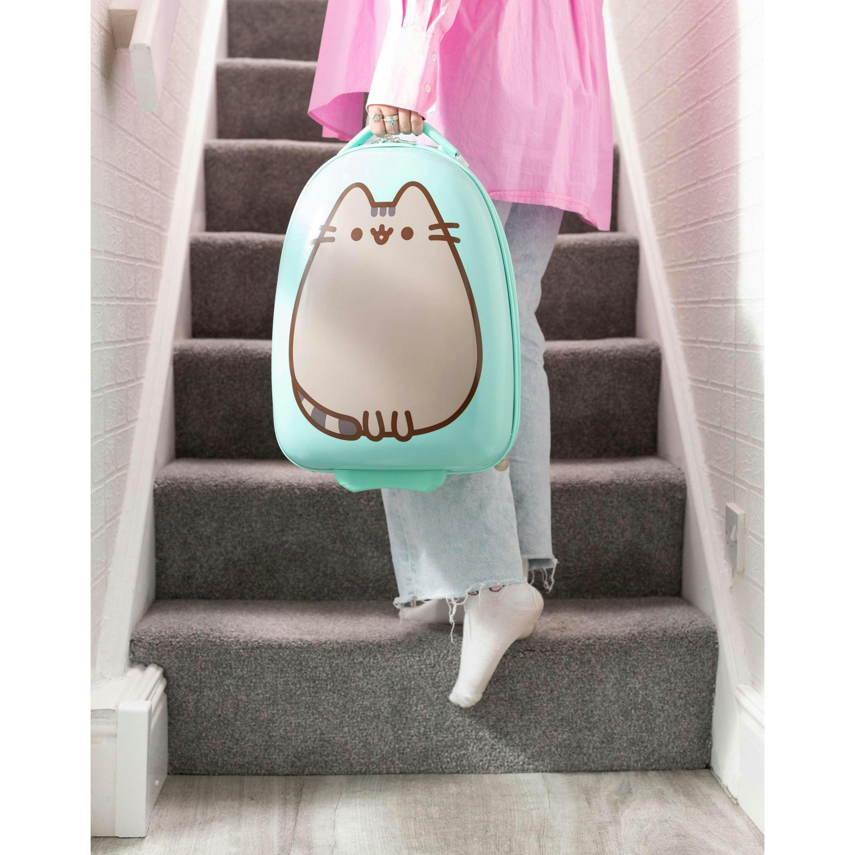 Pusheen Girls Green Small Suitcase (One Size) by Vanilla Underground , view 2 of 6