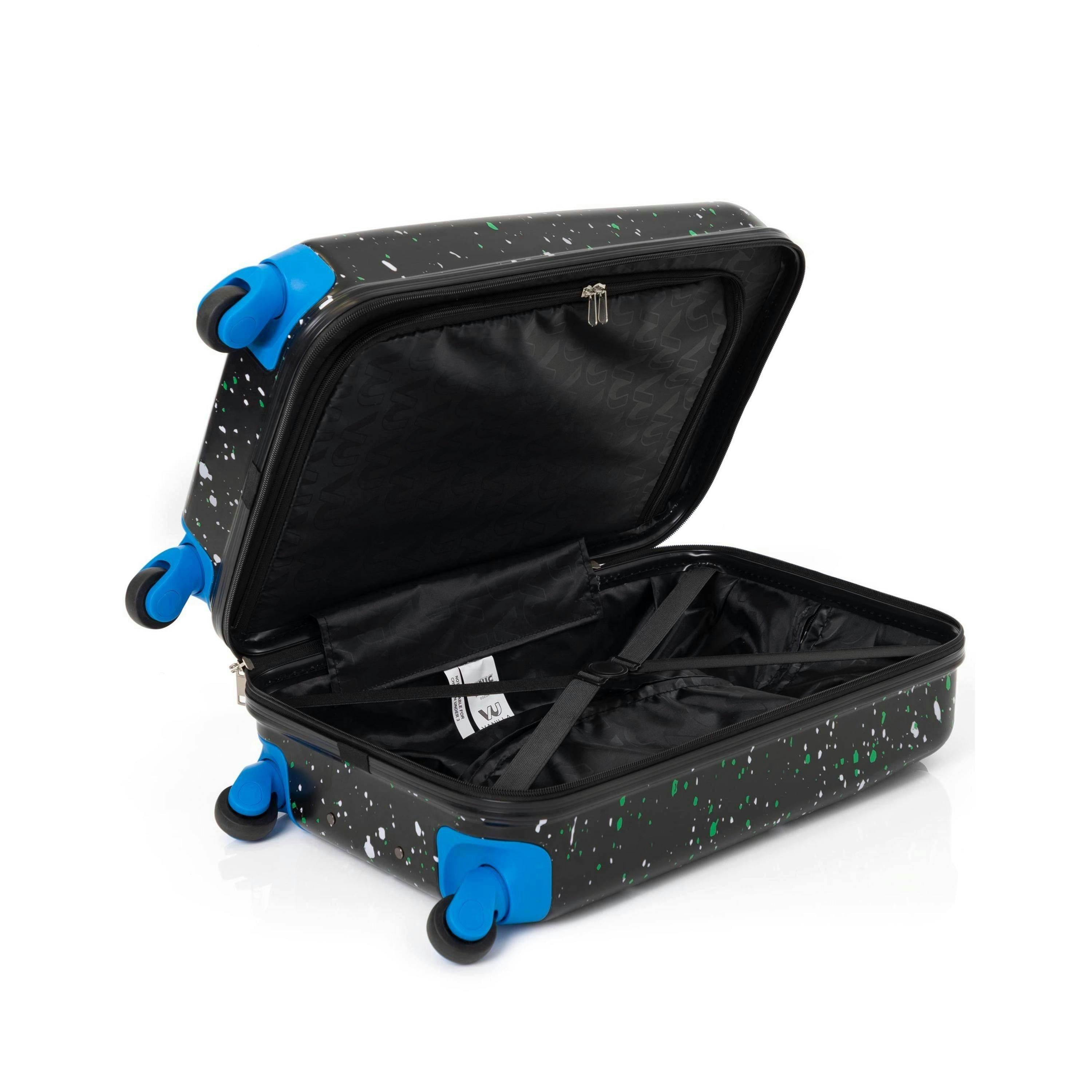 Sonic the Hedgehog Unisex Kids Black Medium Suitcase (One Size) by Vanilla Underground , view 5 of 6