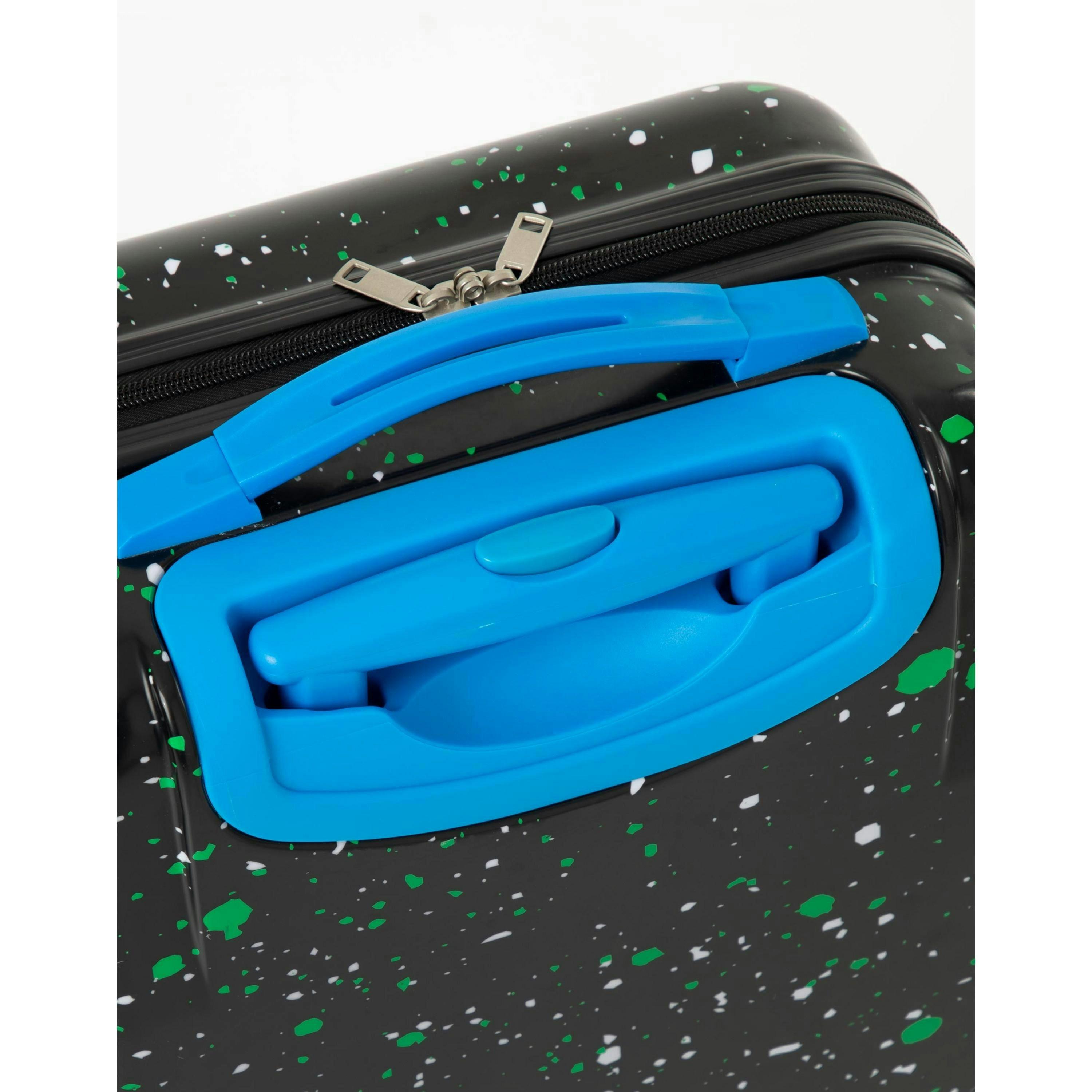 Sonic the Hedgehog Unisex Kids Black Medium Suitcase (One Size) by Vanilla Underground , view 6 of 6