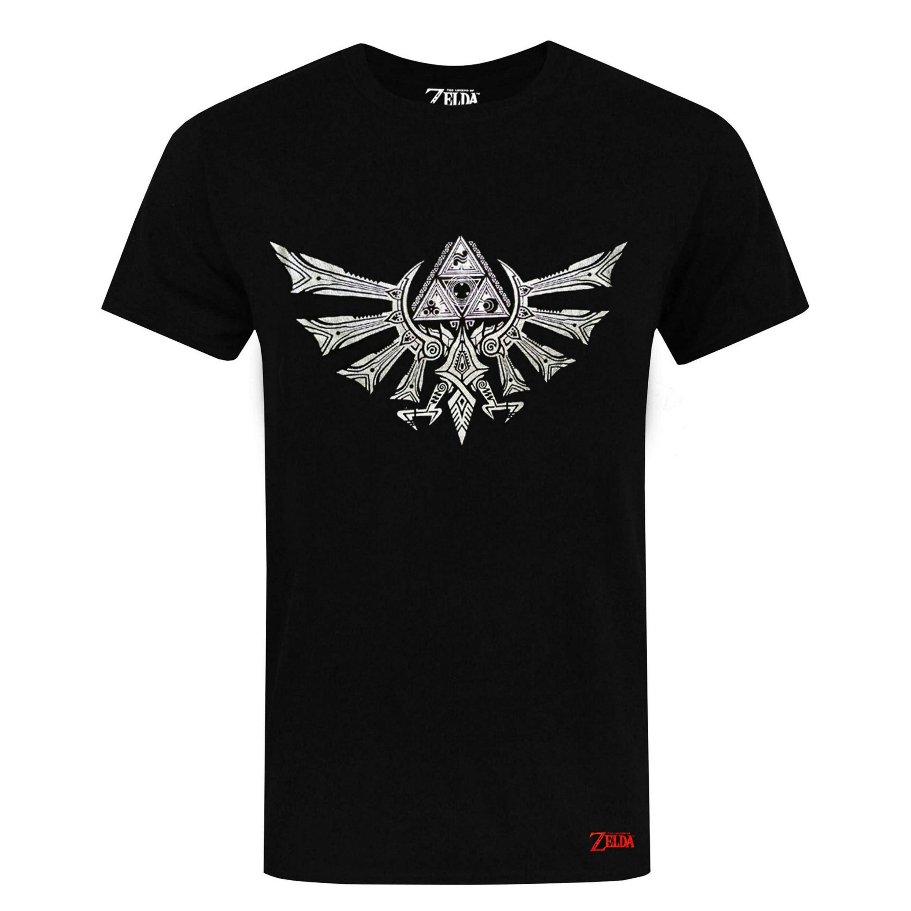 Nintendo Mens Black Logo Short Sleeved T-Shirt by Vanilla Underground , view 1 of 6