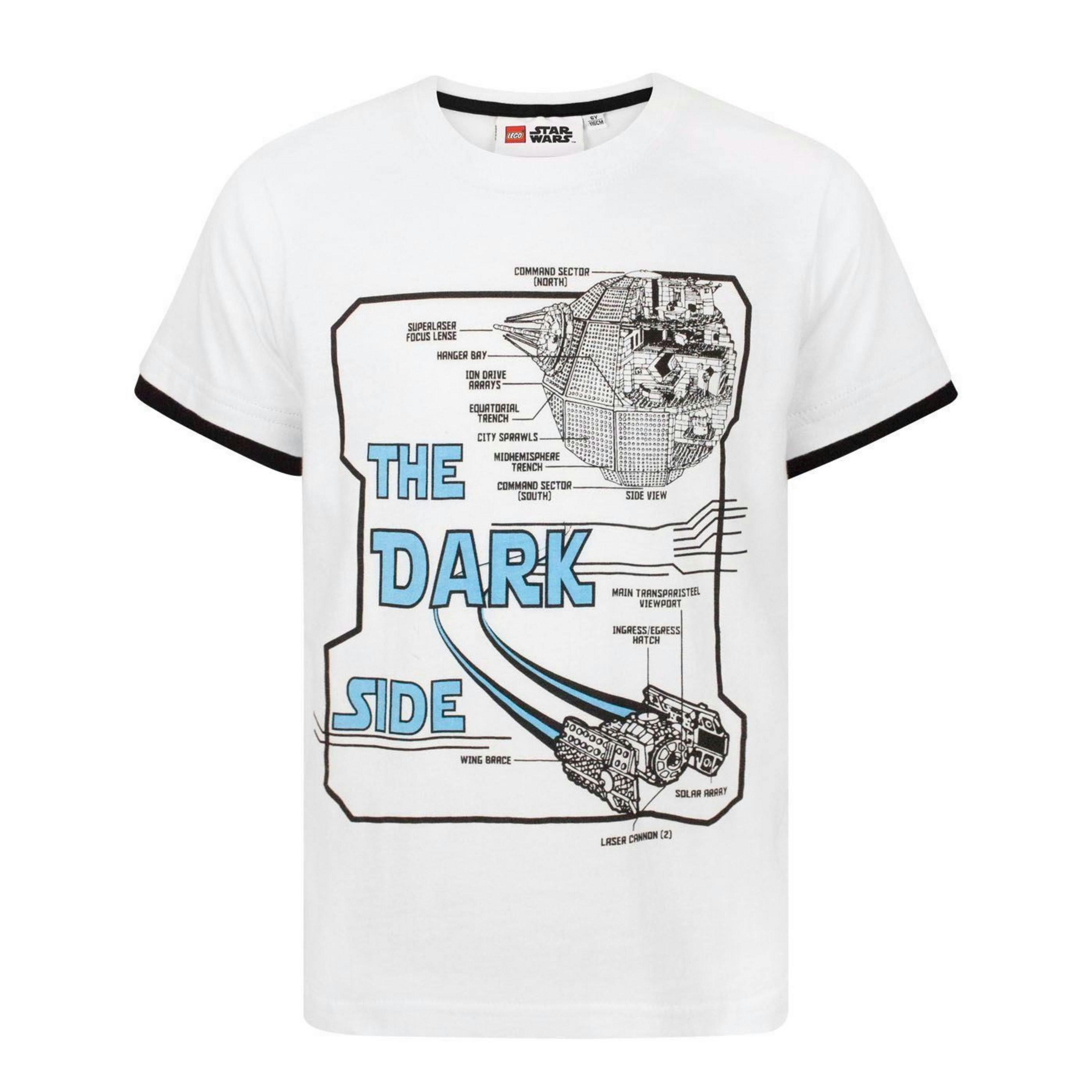 LEGO Boys White Star Wars Short Sleeved T-Shirt by Vanilla Underground , view 1 of 1