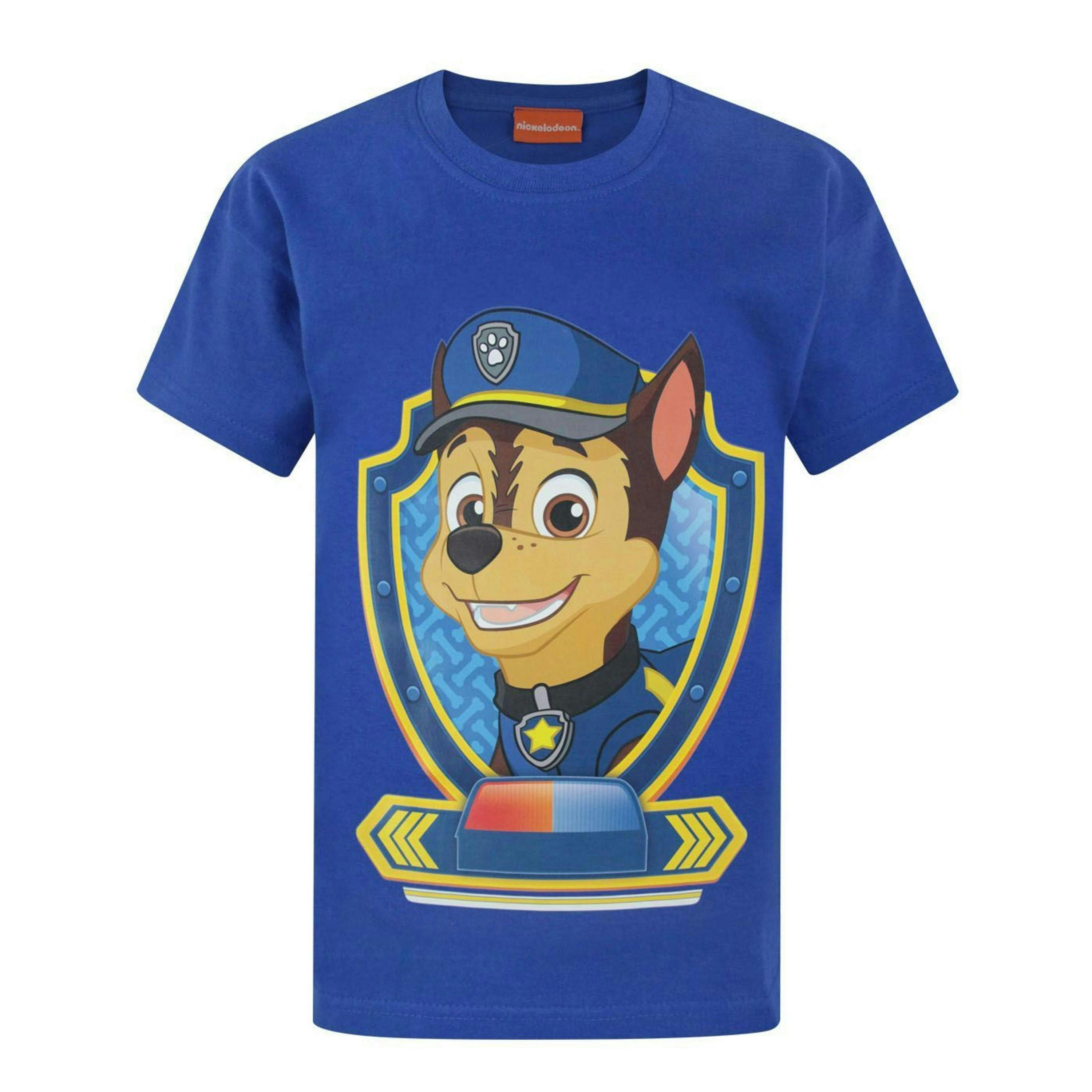 Paw Patrol Boys Blue Short Sleeved T-Shirt by Vanilla Underground , view 1 of 1