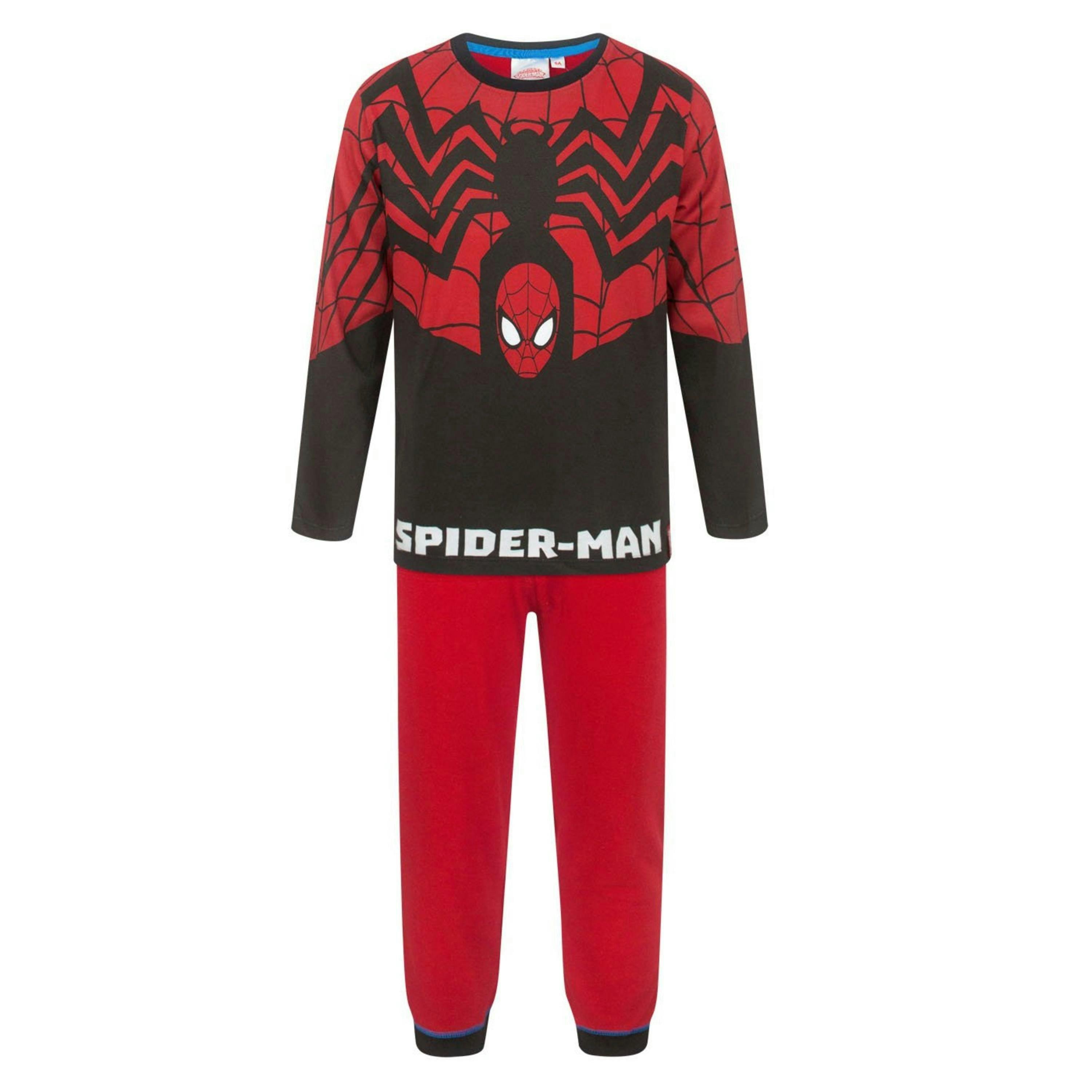 Marvel Boys Red Spider-Man Short Sleeve Short Leg Pyjama Set by Vanilla Underground , view 1 of 1
