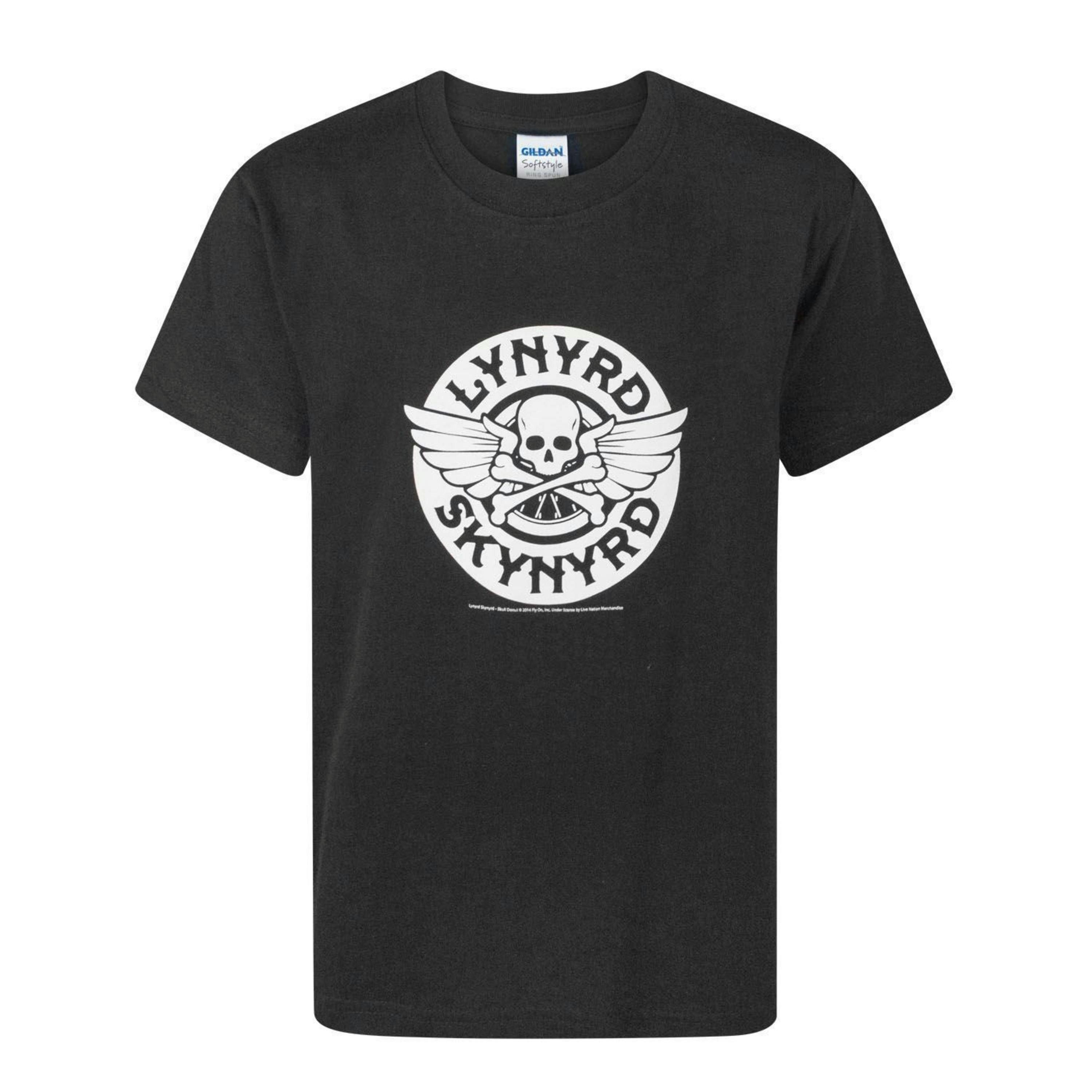 Lynyrd Skynyrd Boys Black Short Sleeved T-Shirt by Vanilla Underground , view 1 of 1