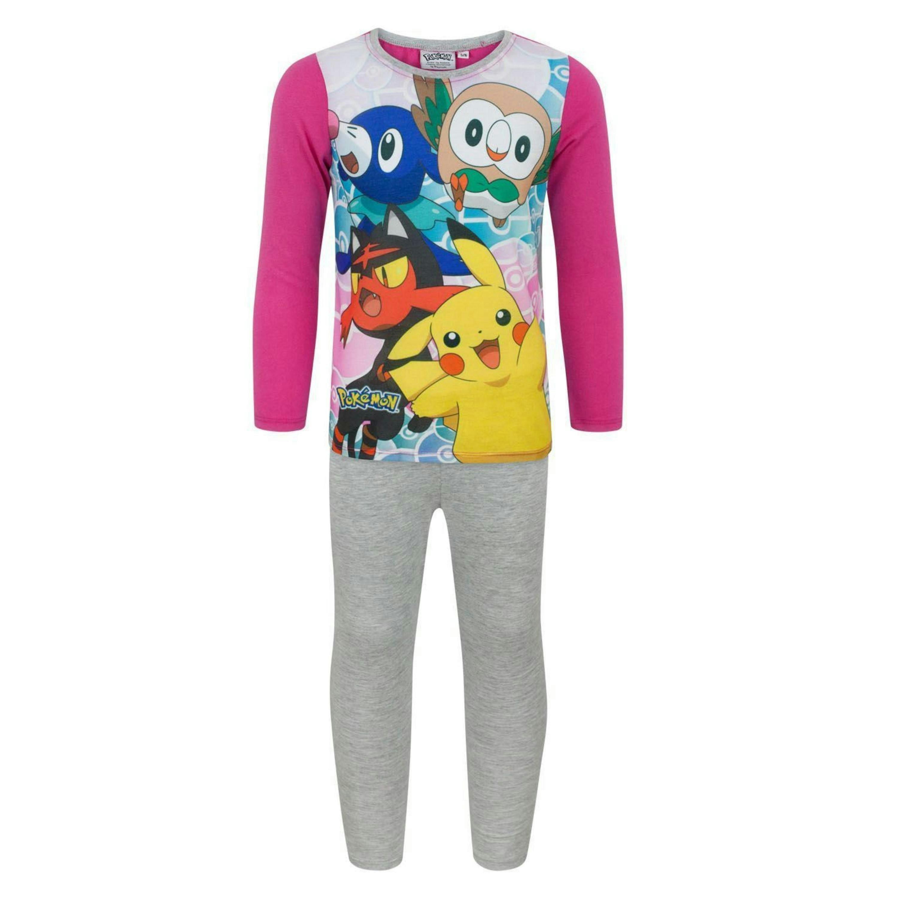 Pokemon Girls Multicoloured Short Sleeve Short Leg Pyjama Set by Vanilla Underground , view 1 of 1