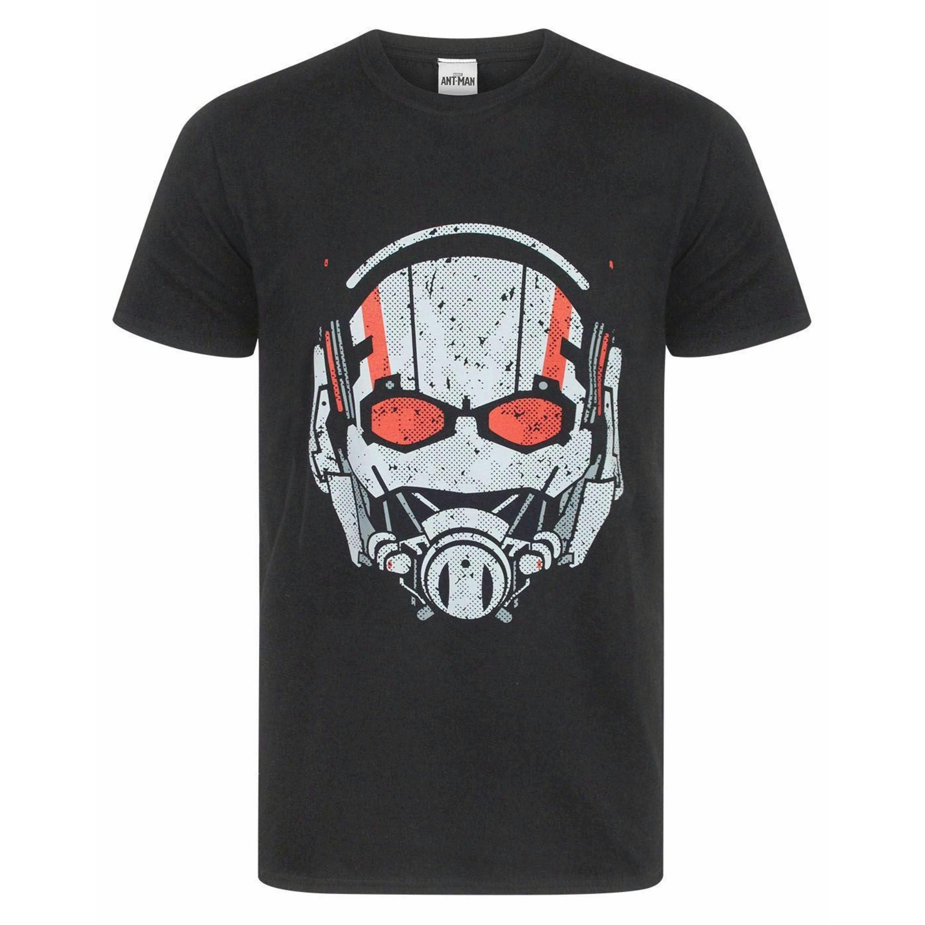 Marvel Mens Black Ant-Man Short Sleeved T-Shirt by Vanilla Underground , view 1 of 4