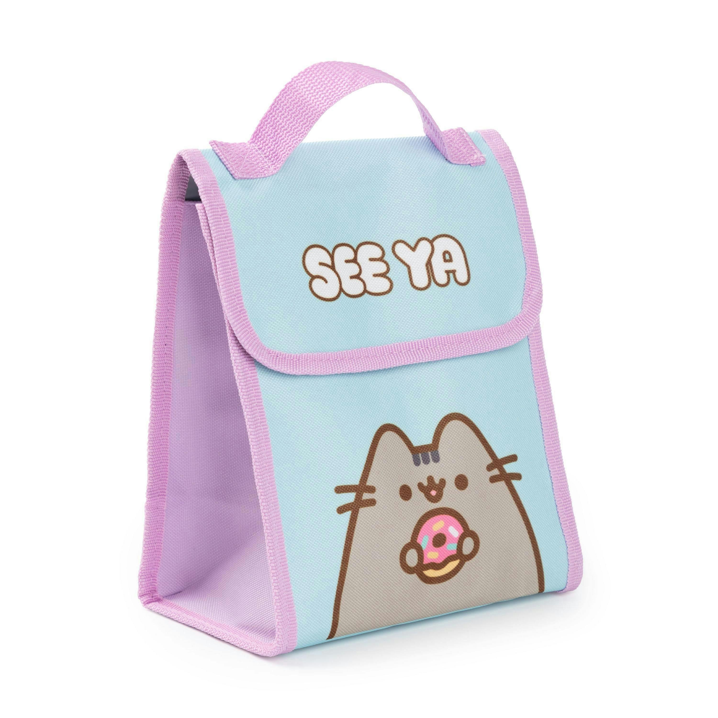 Pusheen Girls Purple Printed 4 Piece Backpack Set (One Size) by Vanilla Underground , view 5 of 6