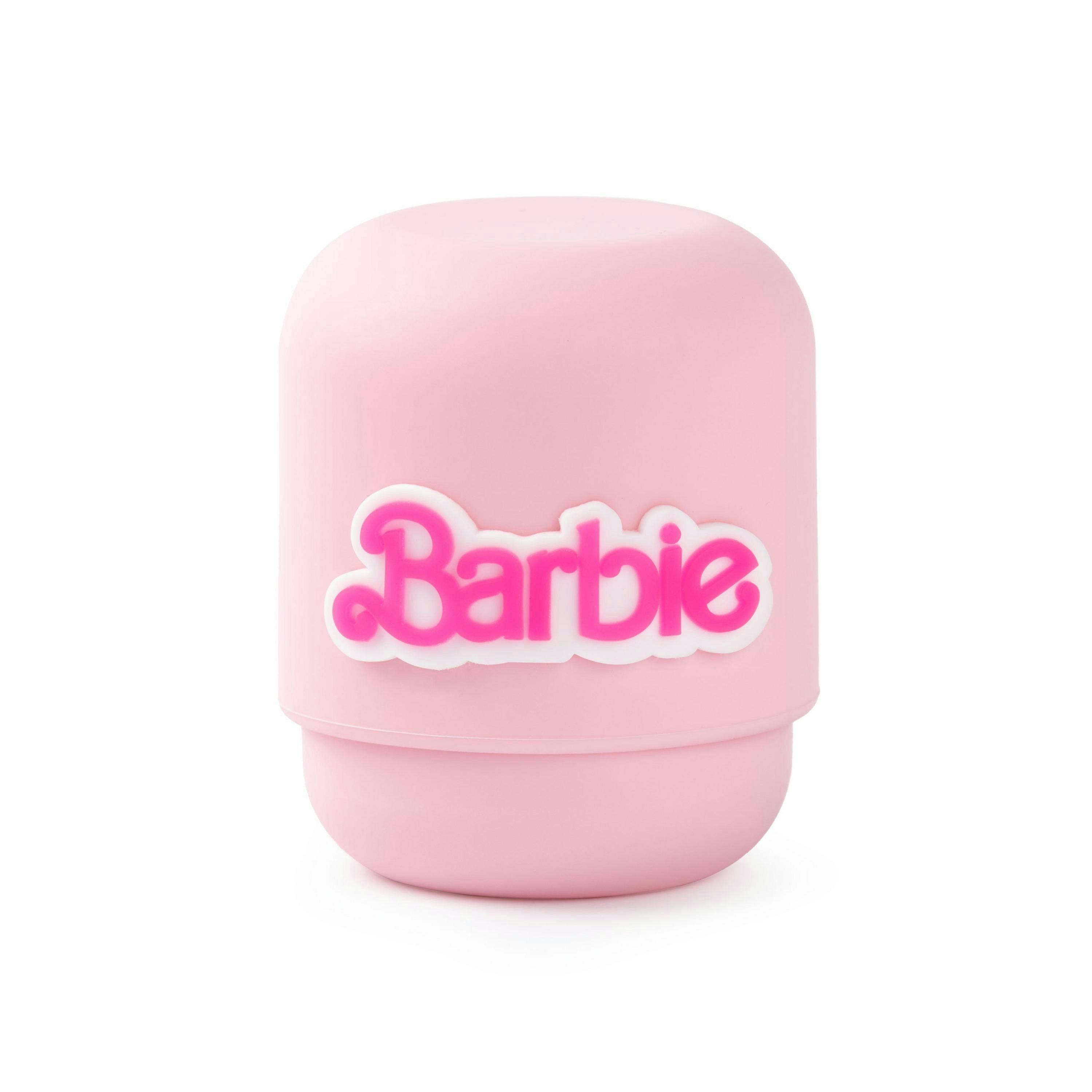 Barbie Womens Pink Retro Stripe Beauty Blender (One Size) by Vanilla Underground , view 4 of 6