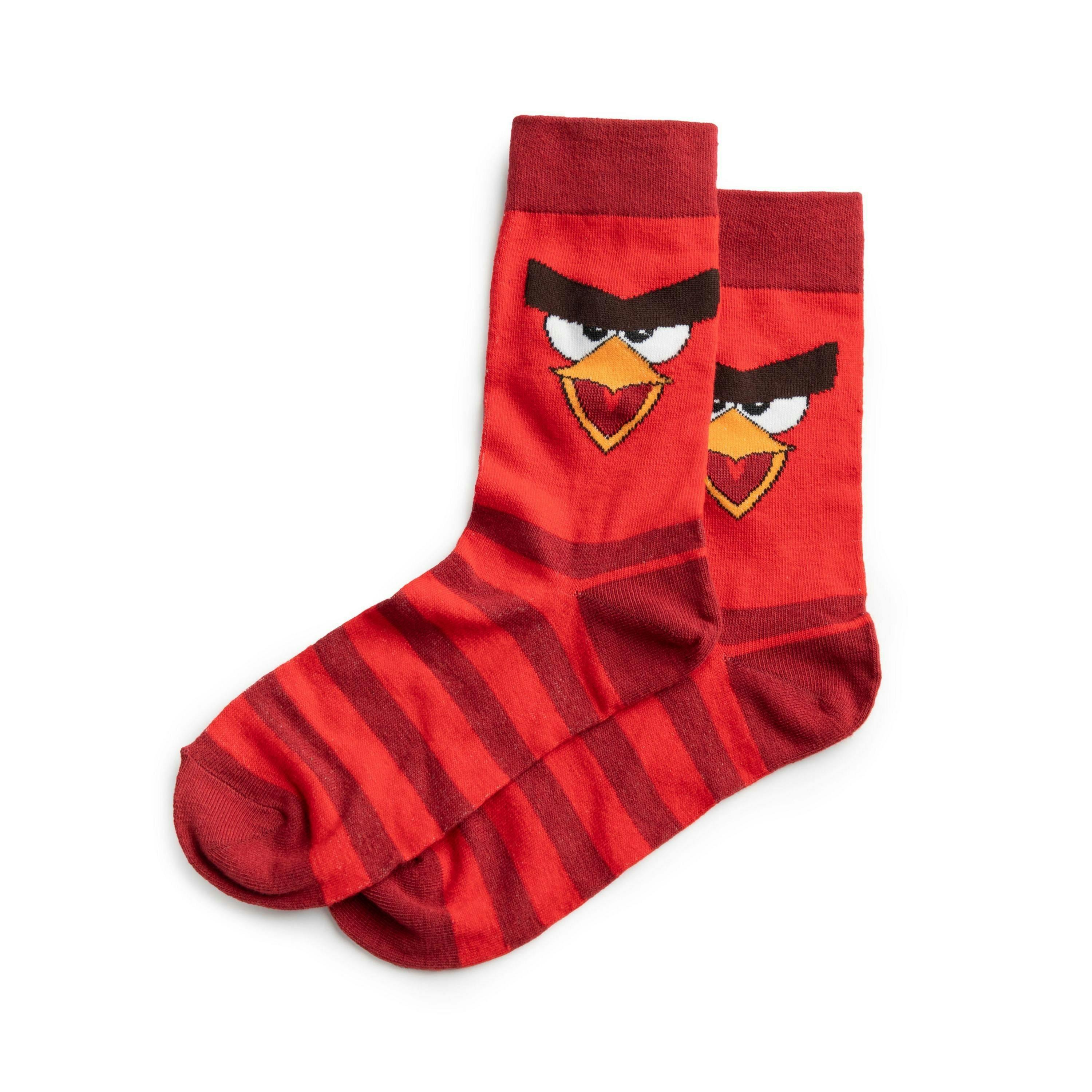 Angry Birds Womens Red Character Mug and Sock Gift Set (One Size) by Vanilla Underground , view 3 of 6