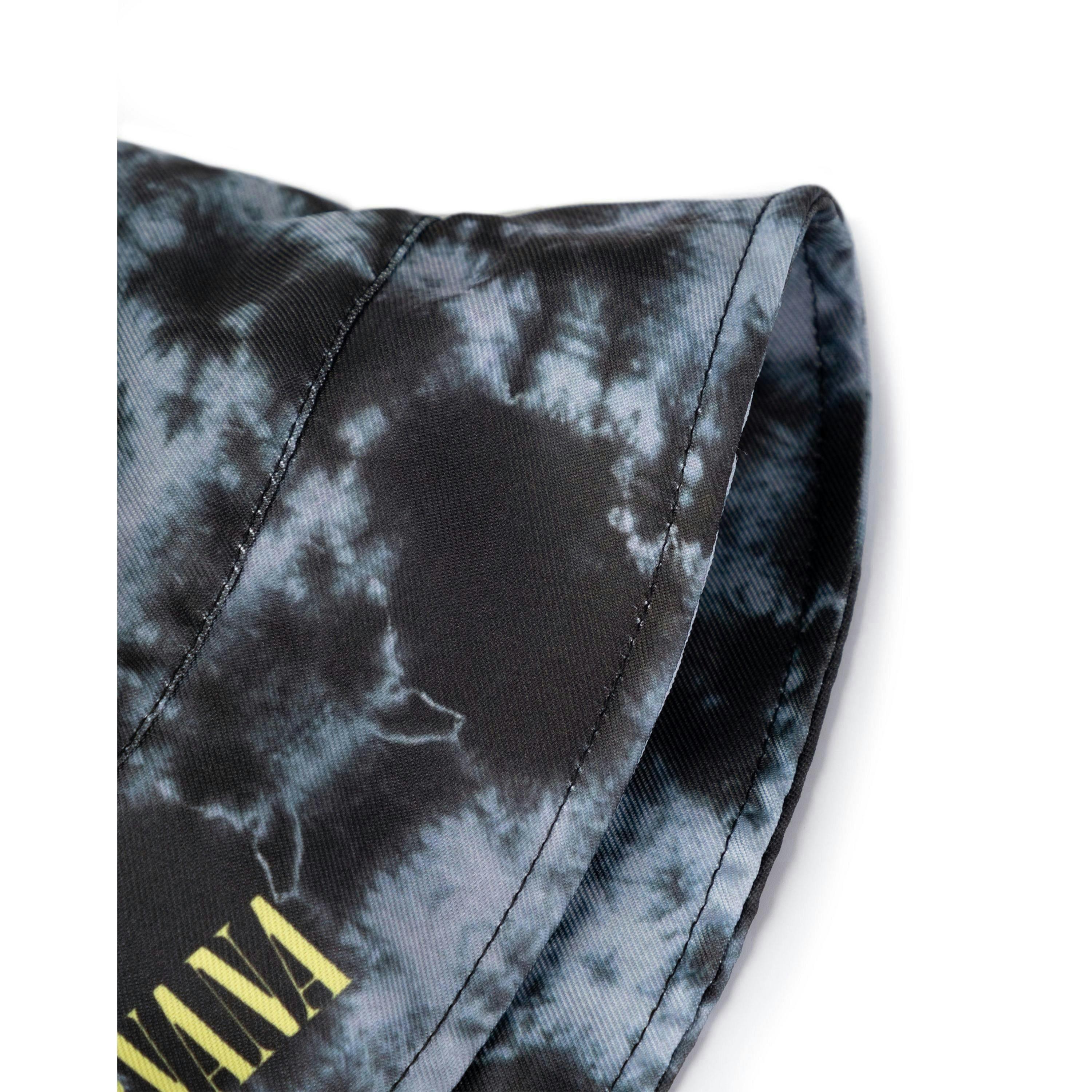 Nirvana Unisex Kids Black Logo Bucket Hat (One Size) by Vanilla Underground , view 5 of 6