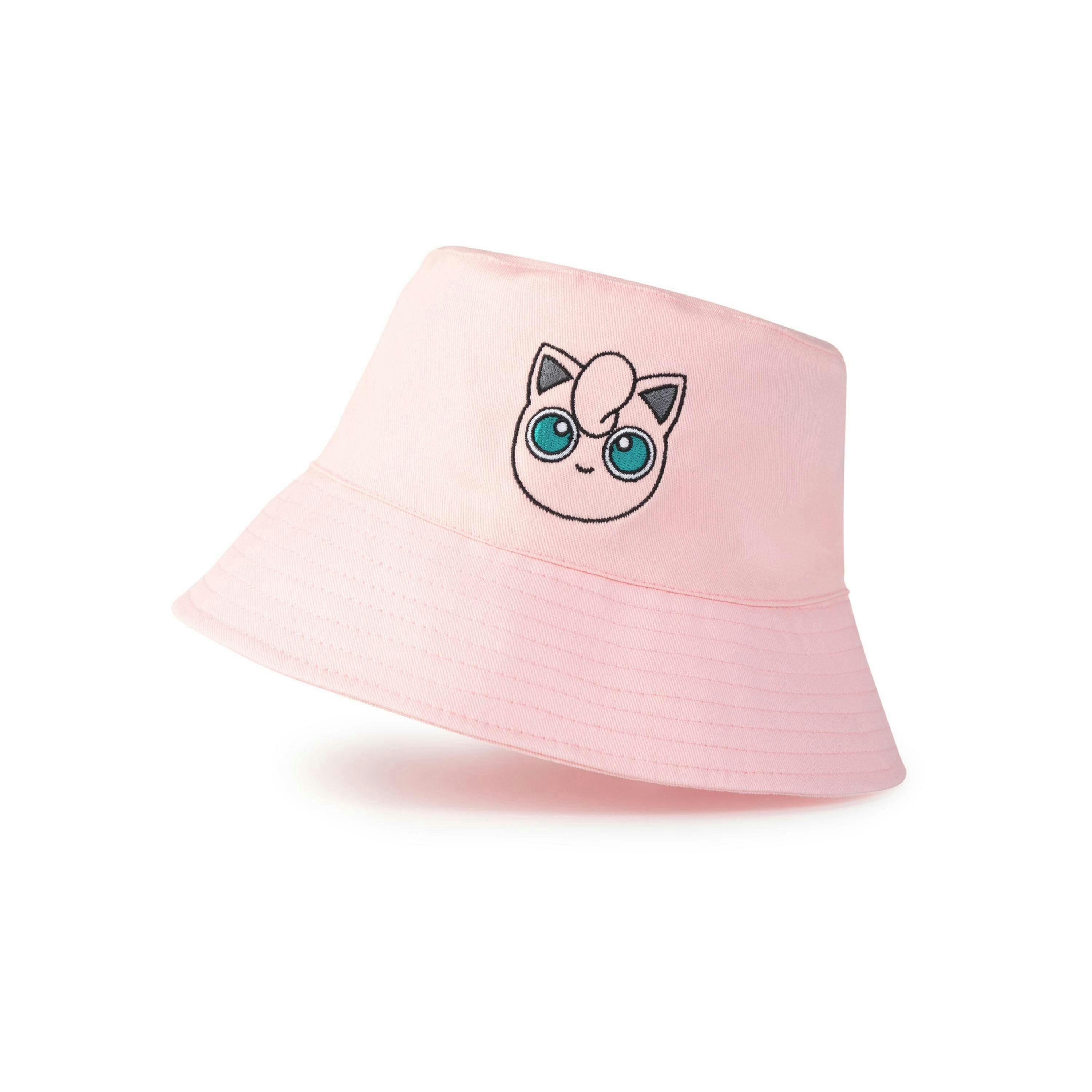 Pokemon Womens Pink Jigglypuff Bucket Hat (One Size) by Vanilla Underground , view 1 of 6