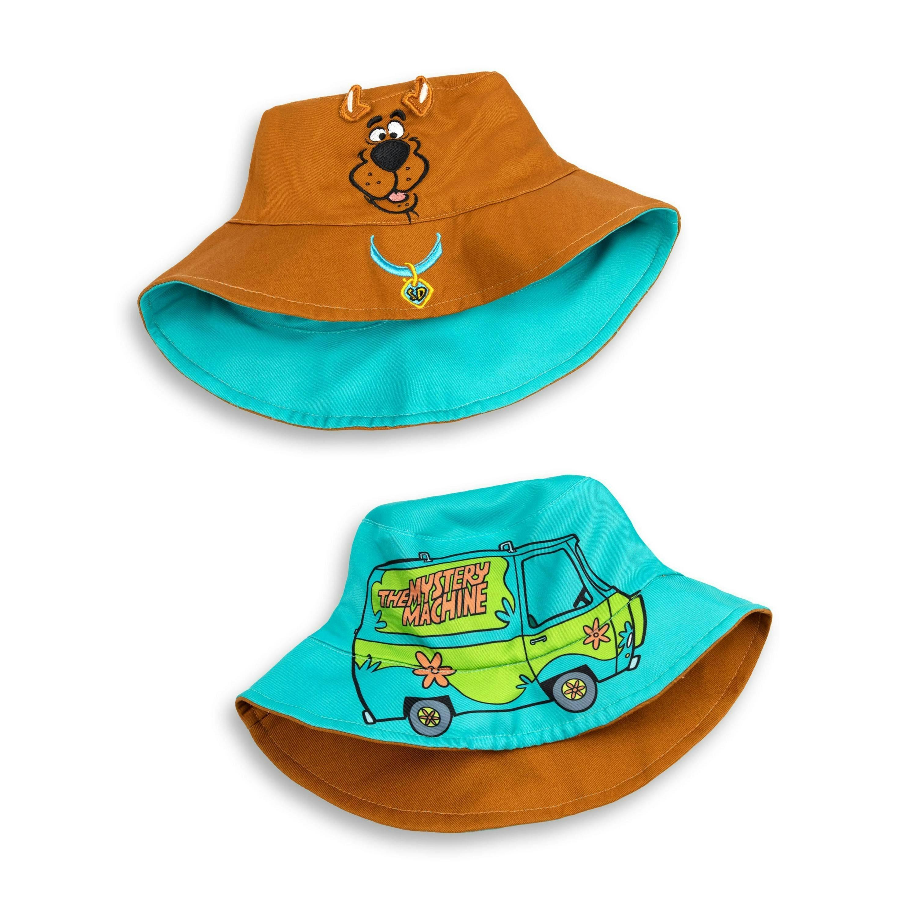 Scooby Doo Unisex Multicoloured Reversible Bucket Hat (One Size) by Vanilla Underground , view 1 of 4