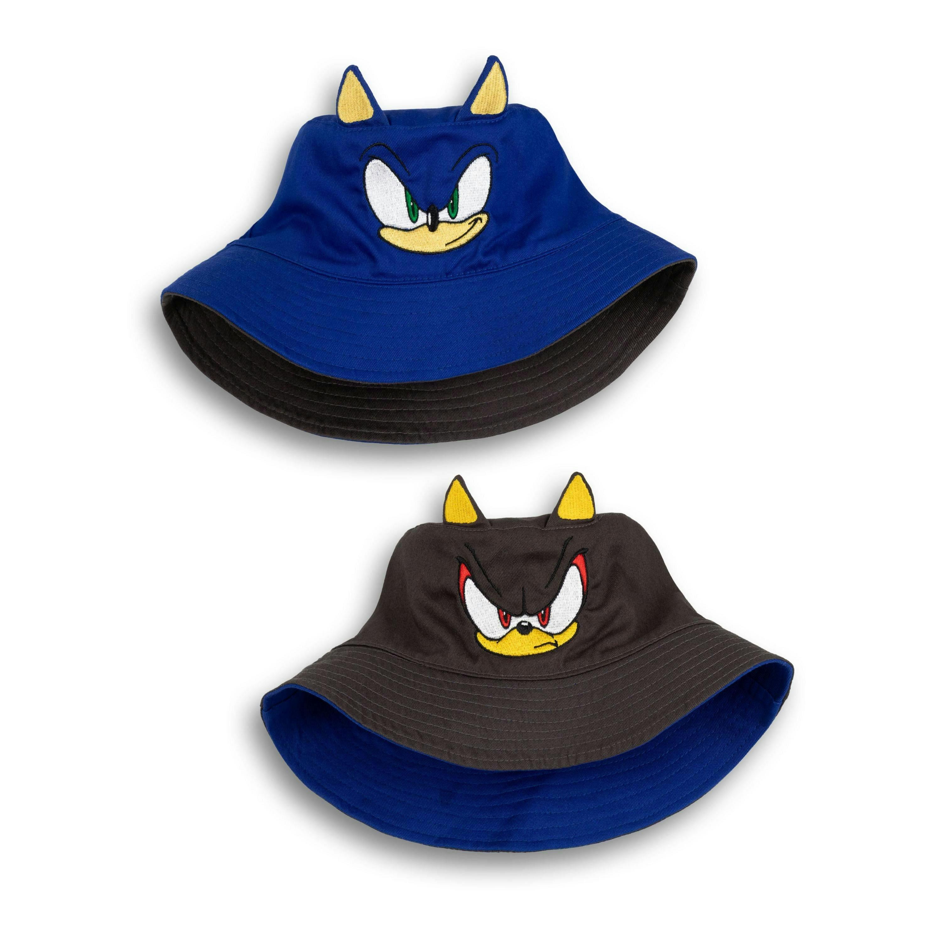 Sonic the Hedgehog Boys Multicoloured Reversible Character Bucket Hat (One Size) by Vanilla Underground , view 1 of 6