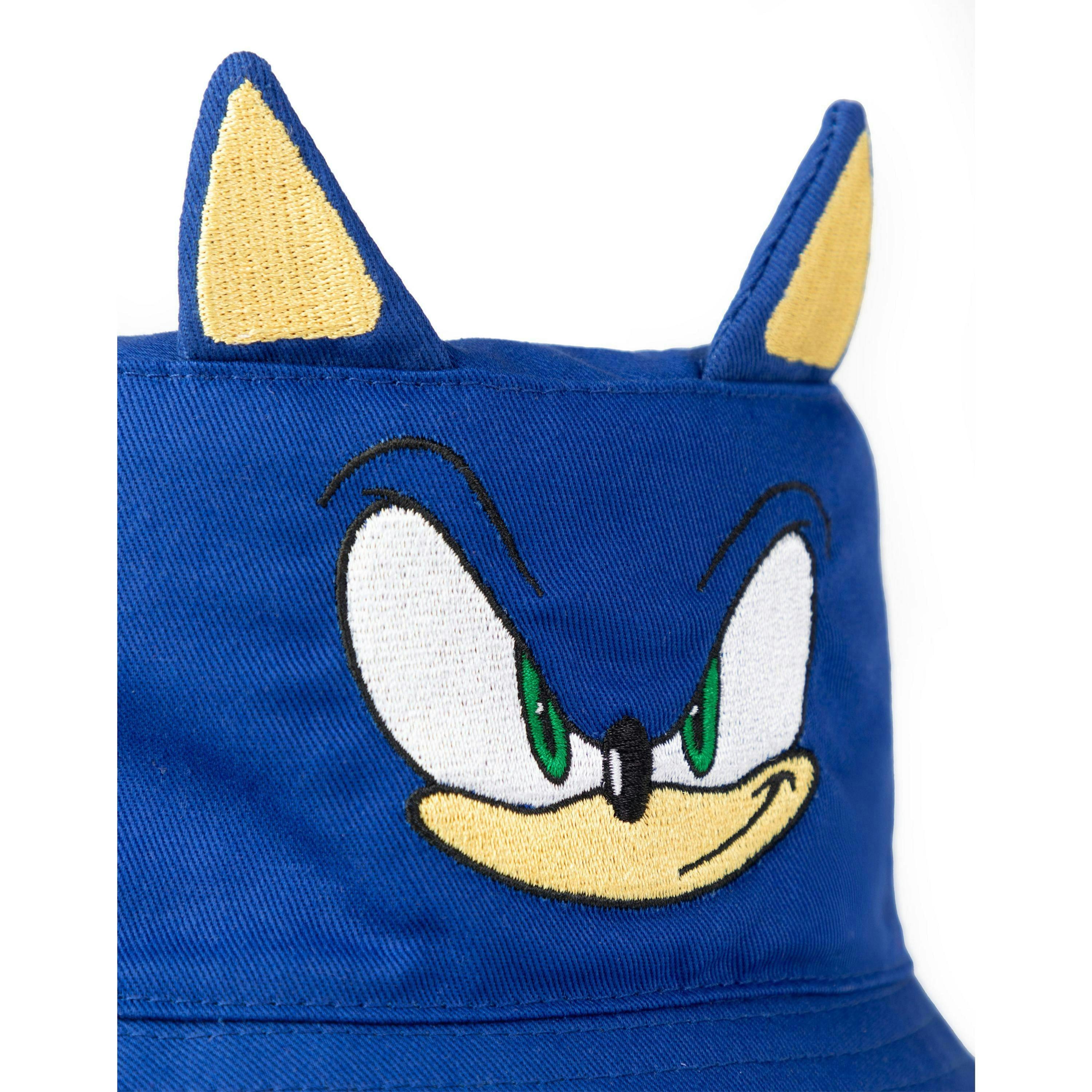 Sonic the Hedgehog Boys Multicoloured Reversible Character Bucket Hat (One Size) by Vanilla Underground , view 3 of 6