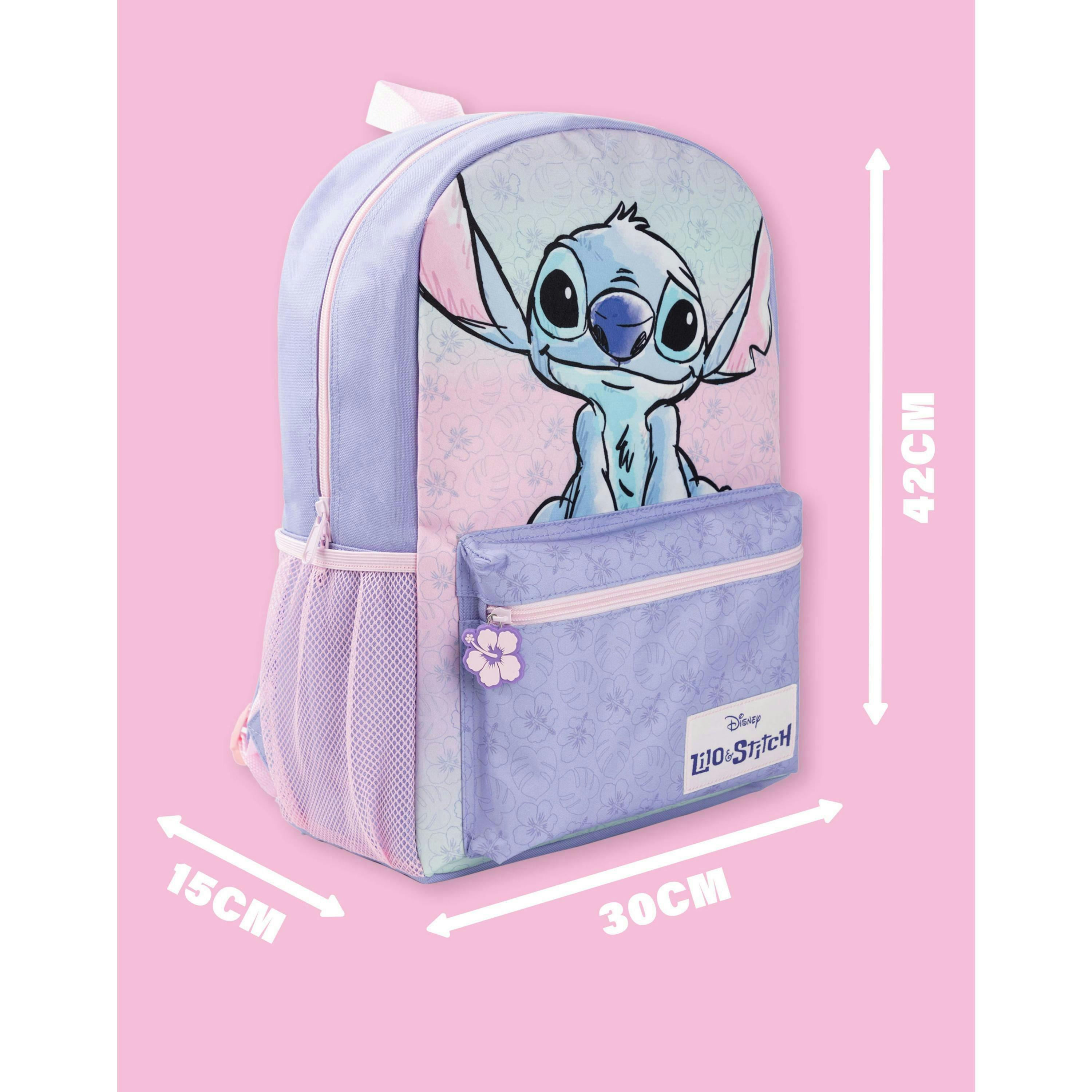 Disney Girls Purple Stitch Backpack (One Size) by Vanilla Underground , view 3 of 6