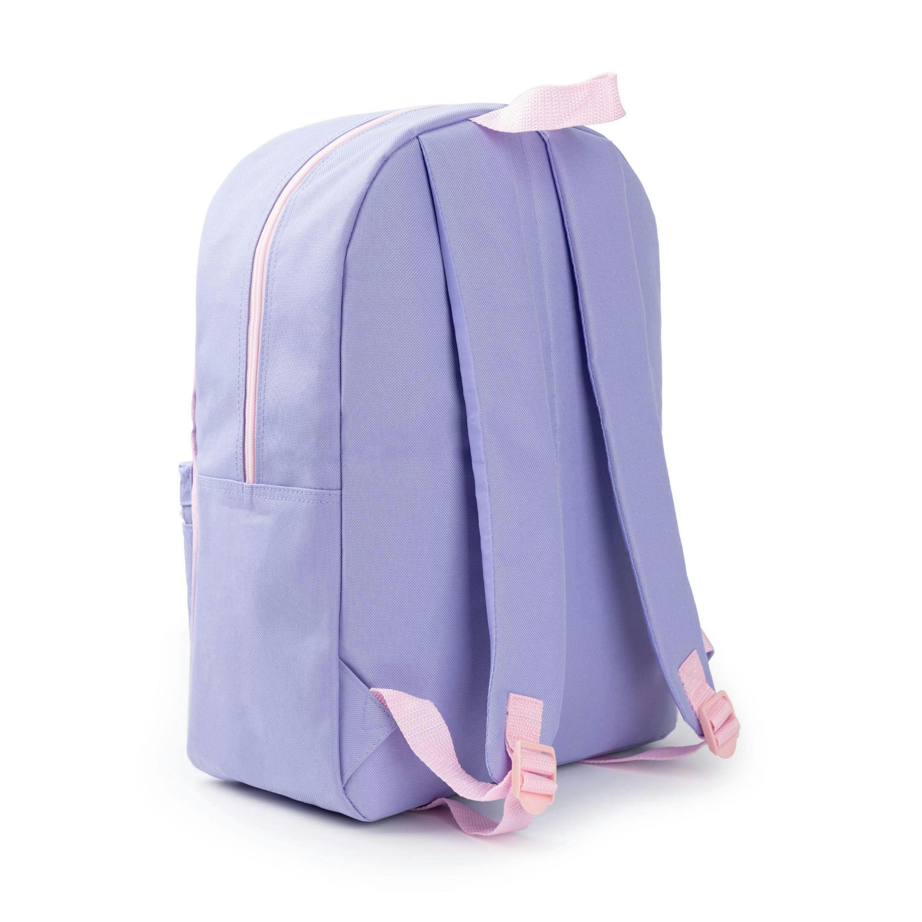Disney Girls Purple Stitch Backpack (One Size) by Vanilla Underground , view 4 of 6