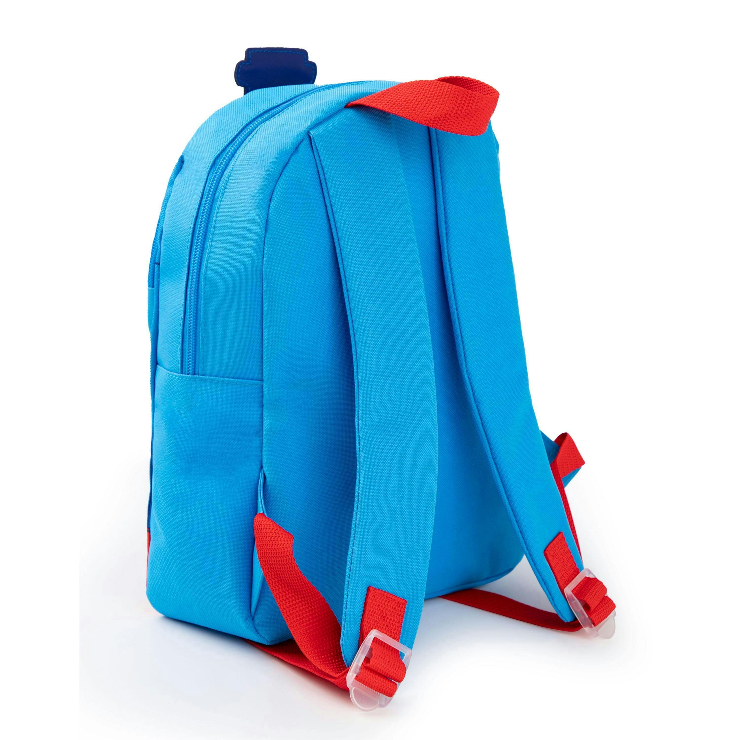 Thomas and Friends Unisex Kids Blue 3D Face Pocket Backpack (One Size) by Vanilla Underground , view 4 of 6