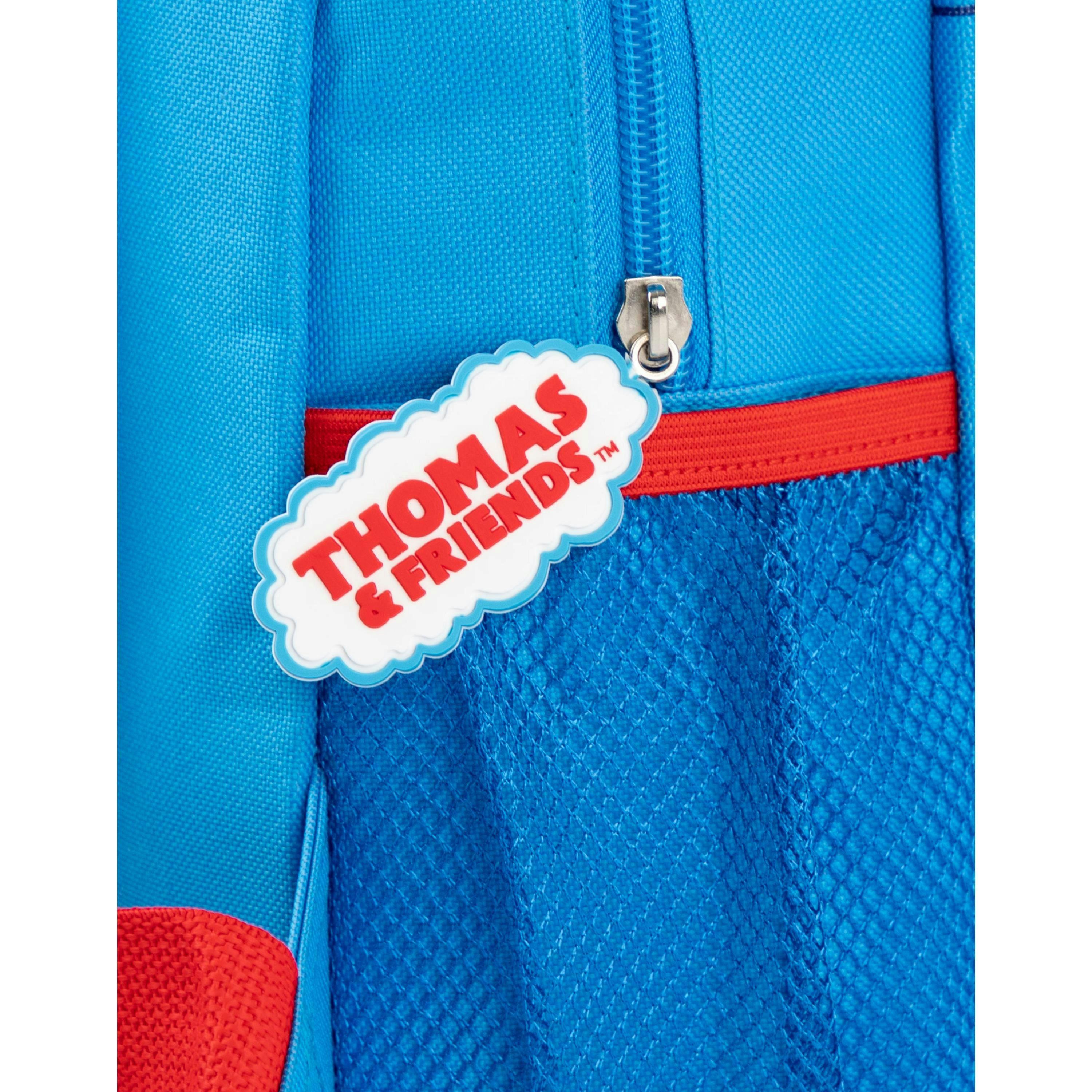 Thomas and Friends Unisex Kids Blue 3D Face Pocket Backpack (One Size) by Vanilla Underground , view 6 of 6